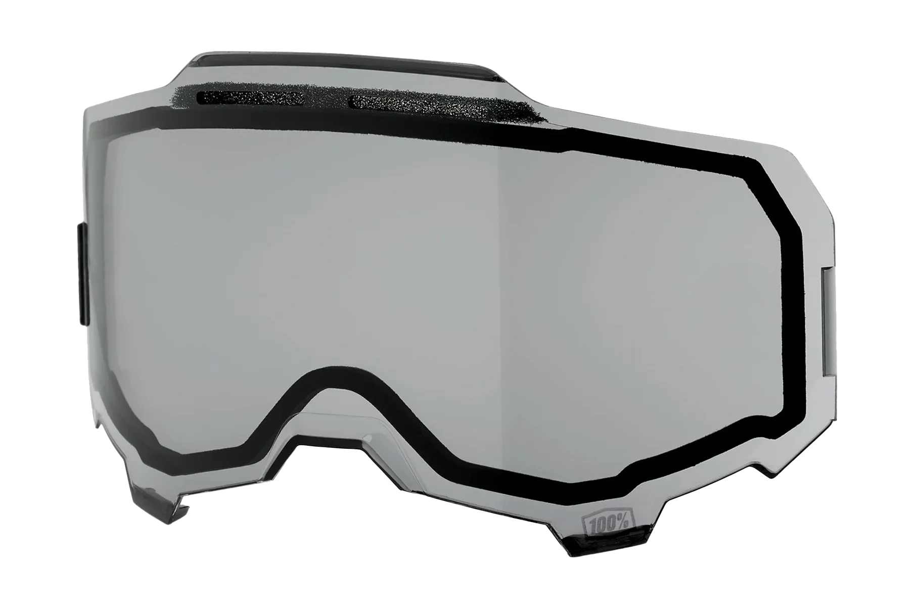 100% Lens ARMEGA / ARMATIC - Injected Dual Vented Smoke