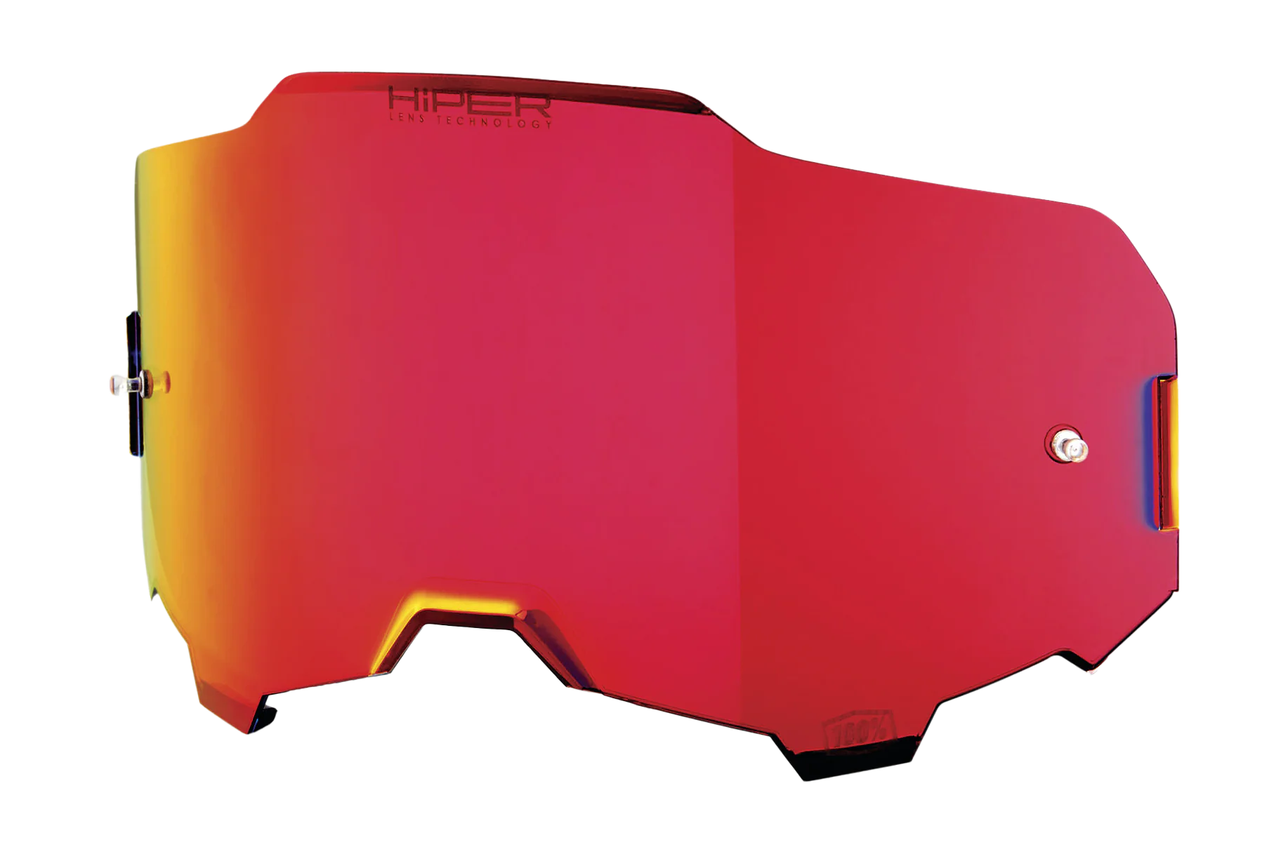 100% Lens ARMEGA / ARMATIC - Injected HiPER Spiegel Rood