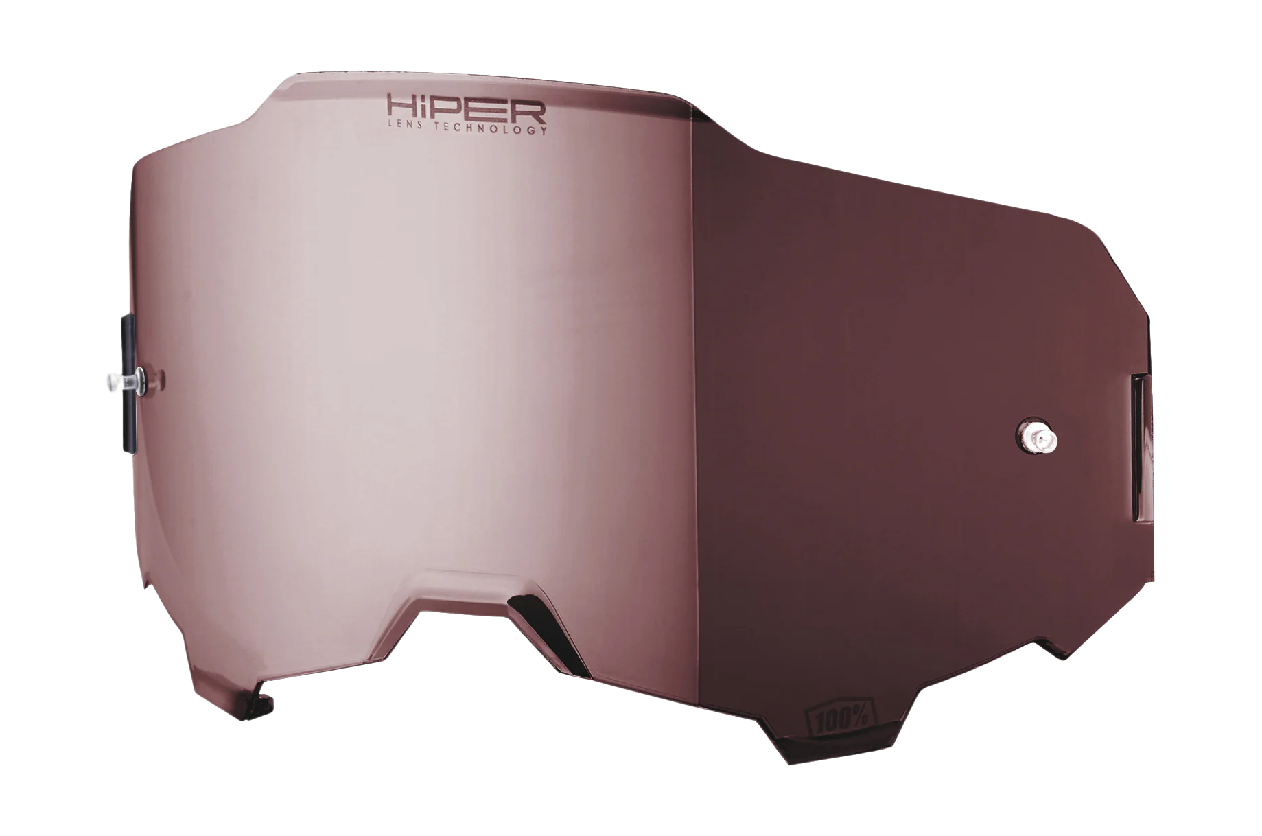 100% Lens ARMEGA / ARMATIC - Injected HiPER Spiegel Zilver