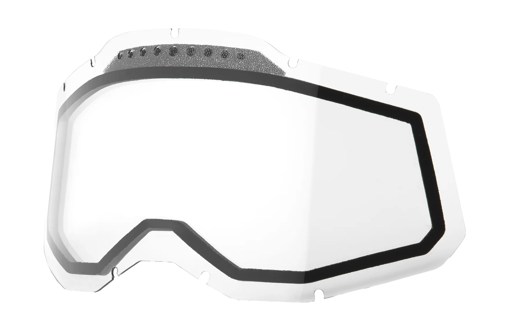 100% Lens RC2/AC2/ST2 - Dual Vented Clear