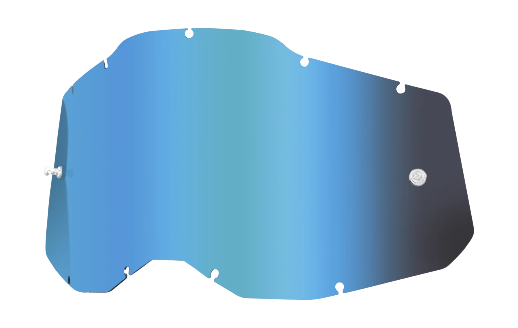 100% Lens RC2/AC2/ST2 - Standaard Spiegel Blauw