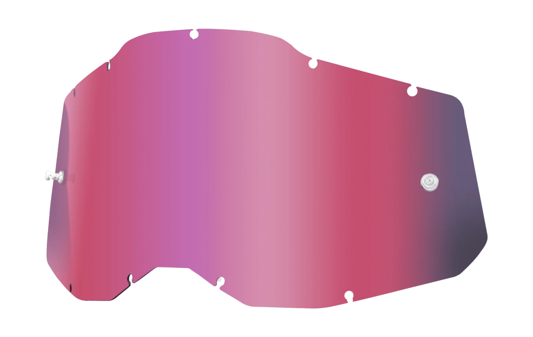 100% Lens RC2/AC2/ST2 - Standaard Spiegel Roze