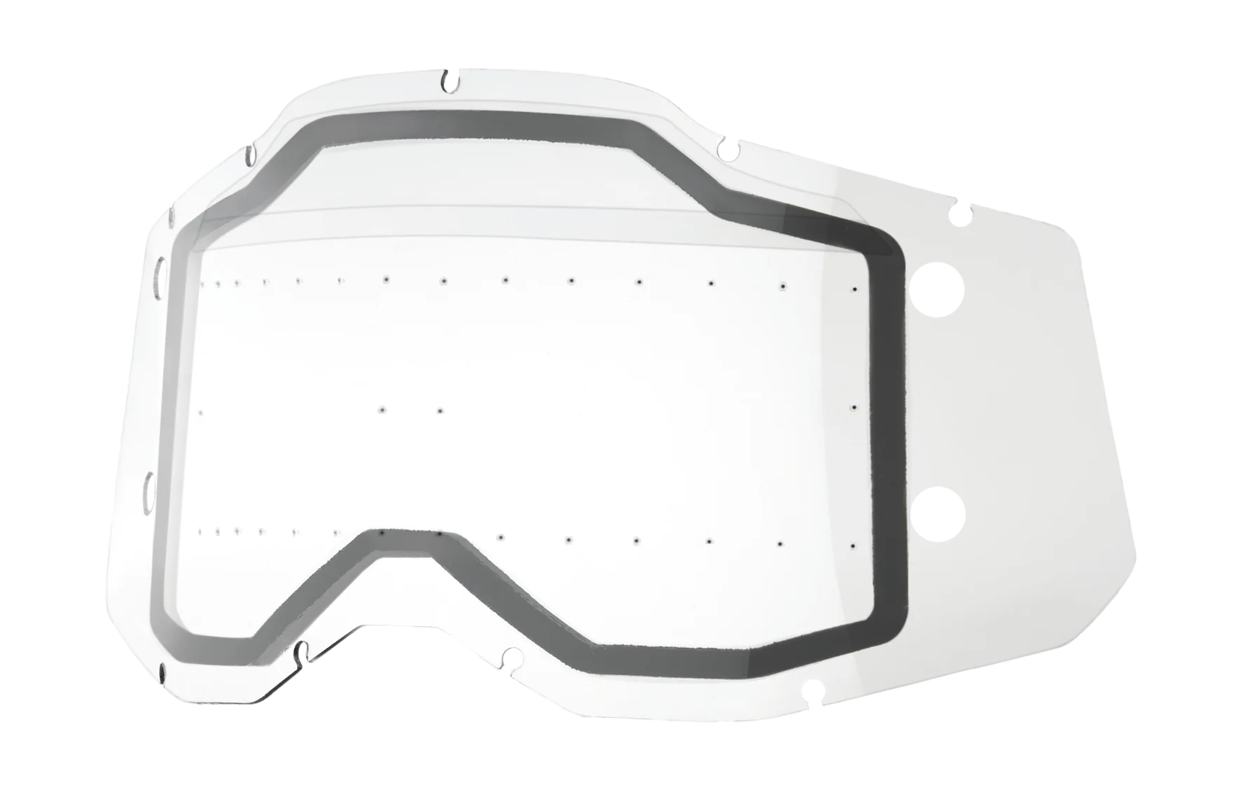 100% Lens Roll-Off Forecast RC2/AC2/ST2 - Dual Sonic met Bumps Clear