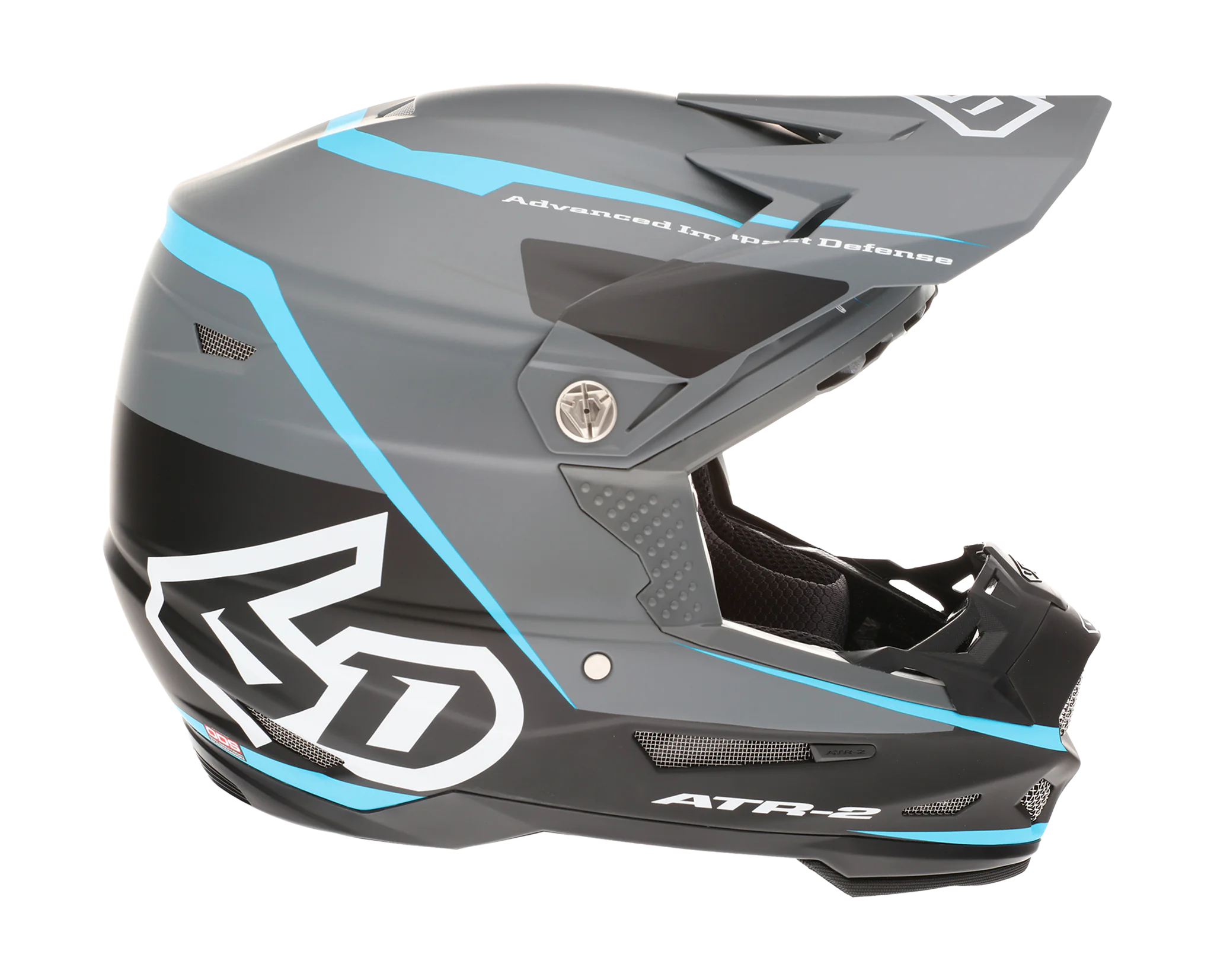 6D Crosshelm ATR-2 Alpha - Cyan