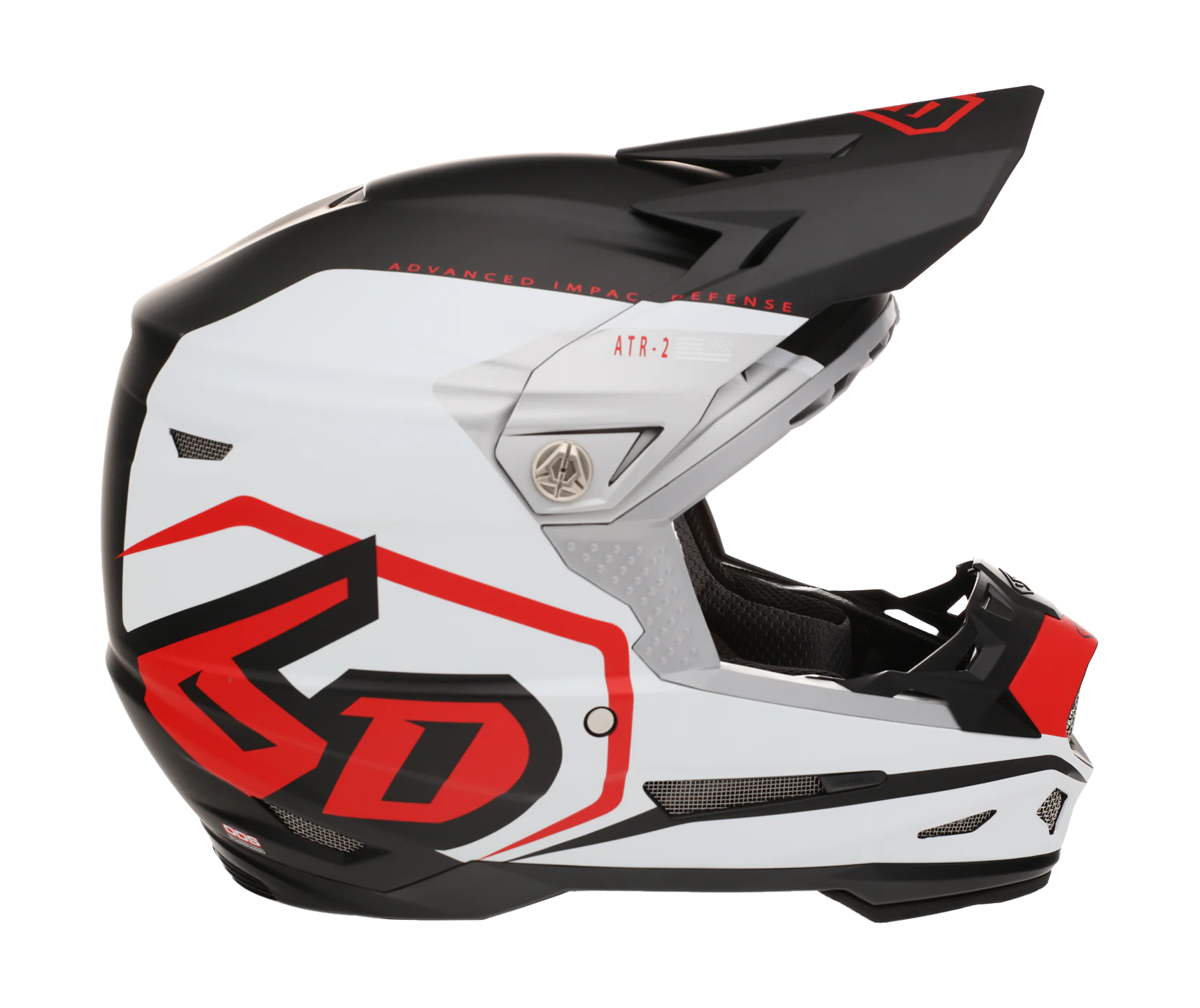 6D Crosshelm ATR-2 Delta - Rood