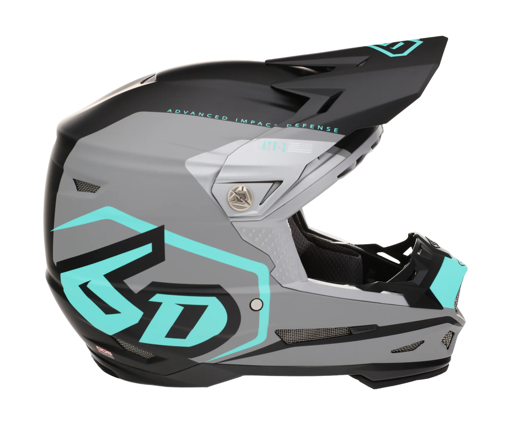 6D Crosshelm ATR-2 Delta - Teal