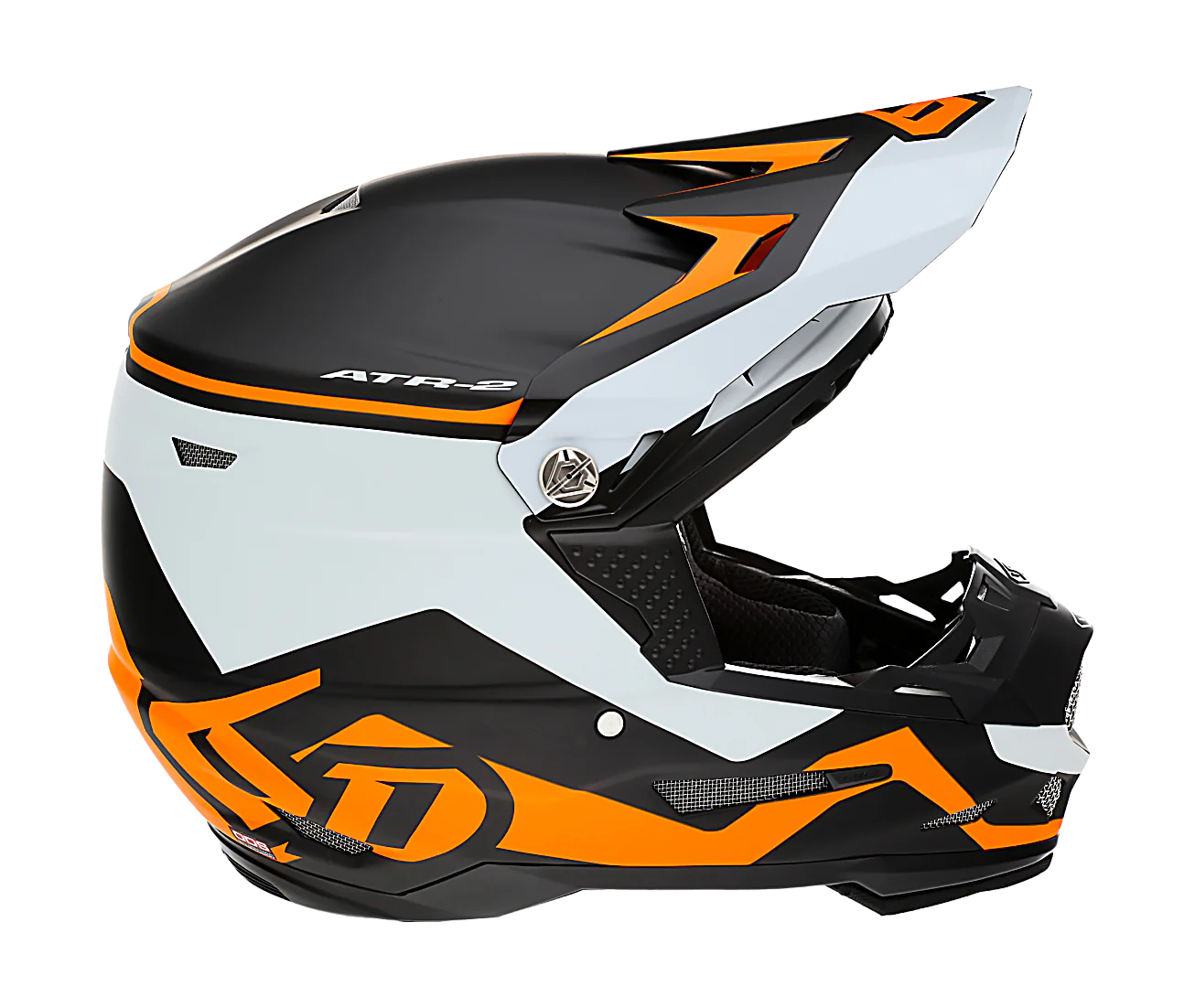 6D Crosshelm ATR-2 Drive - Neon Oranje
