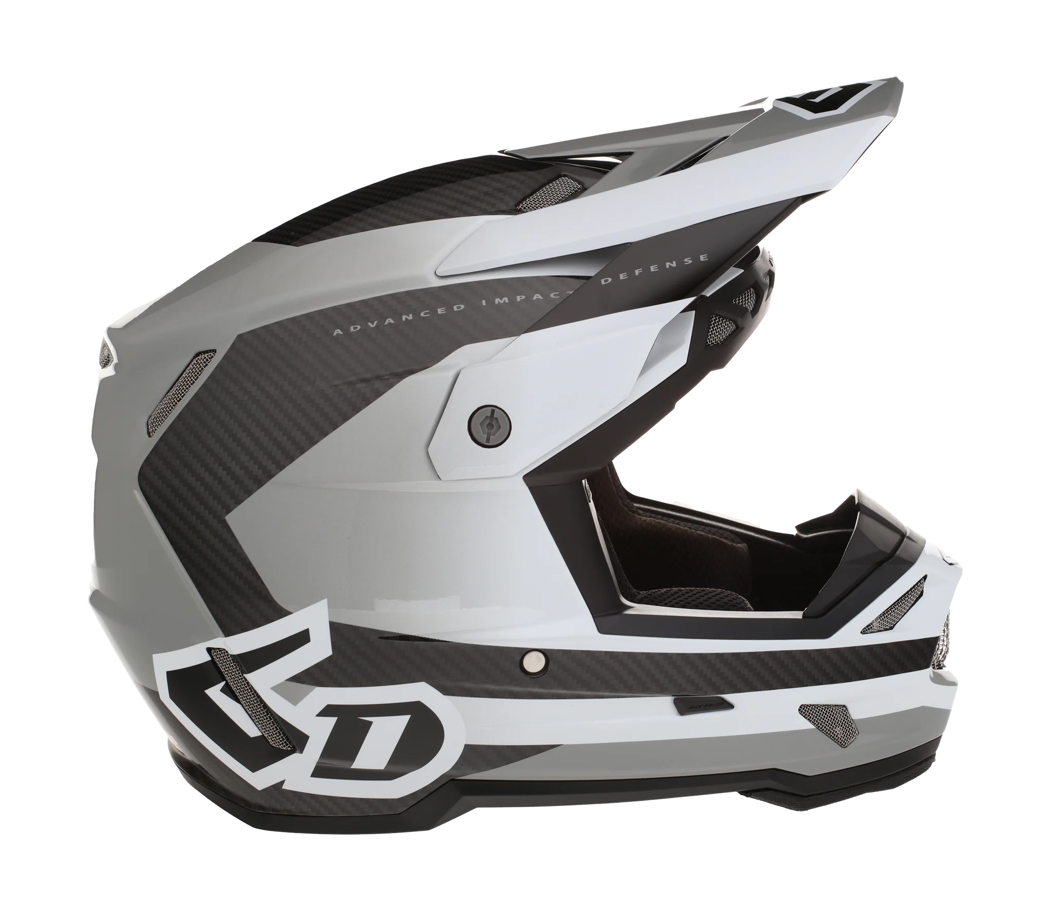 6D Crosshelm ATR-3 FIM Pure - Wit