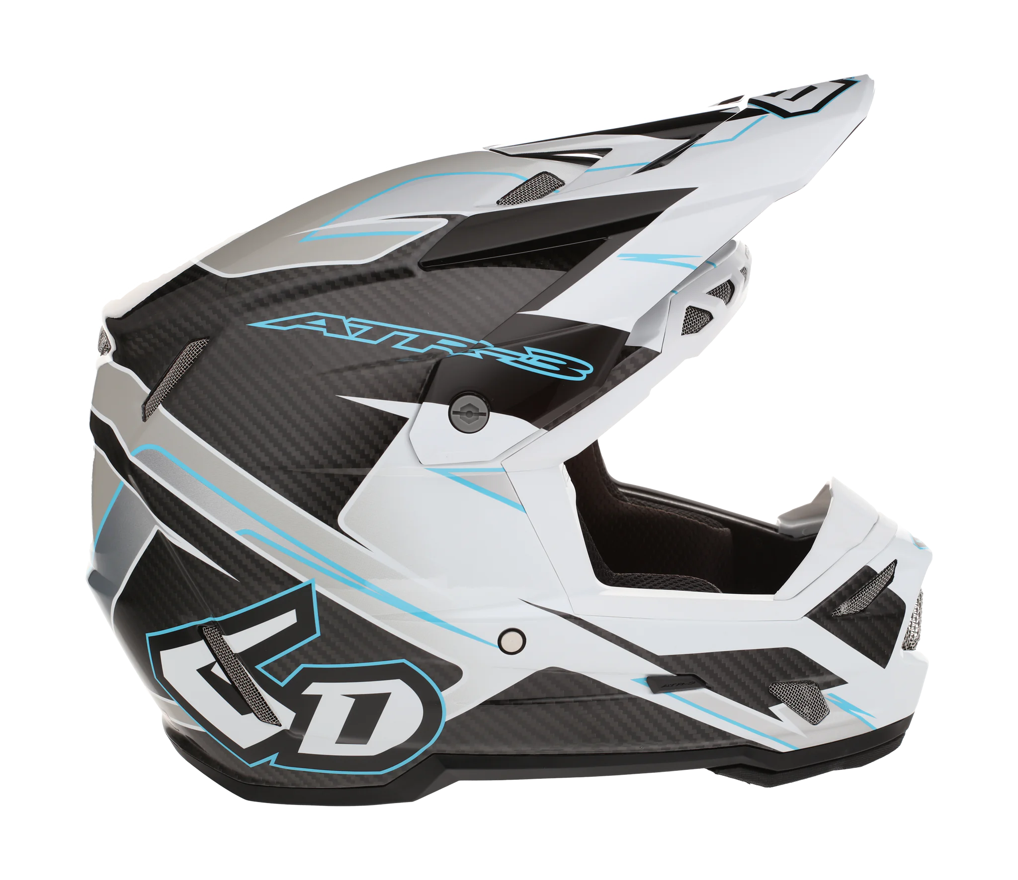 6D Crosshelm ATR-3 FIM Reflex - Wit