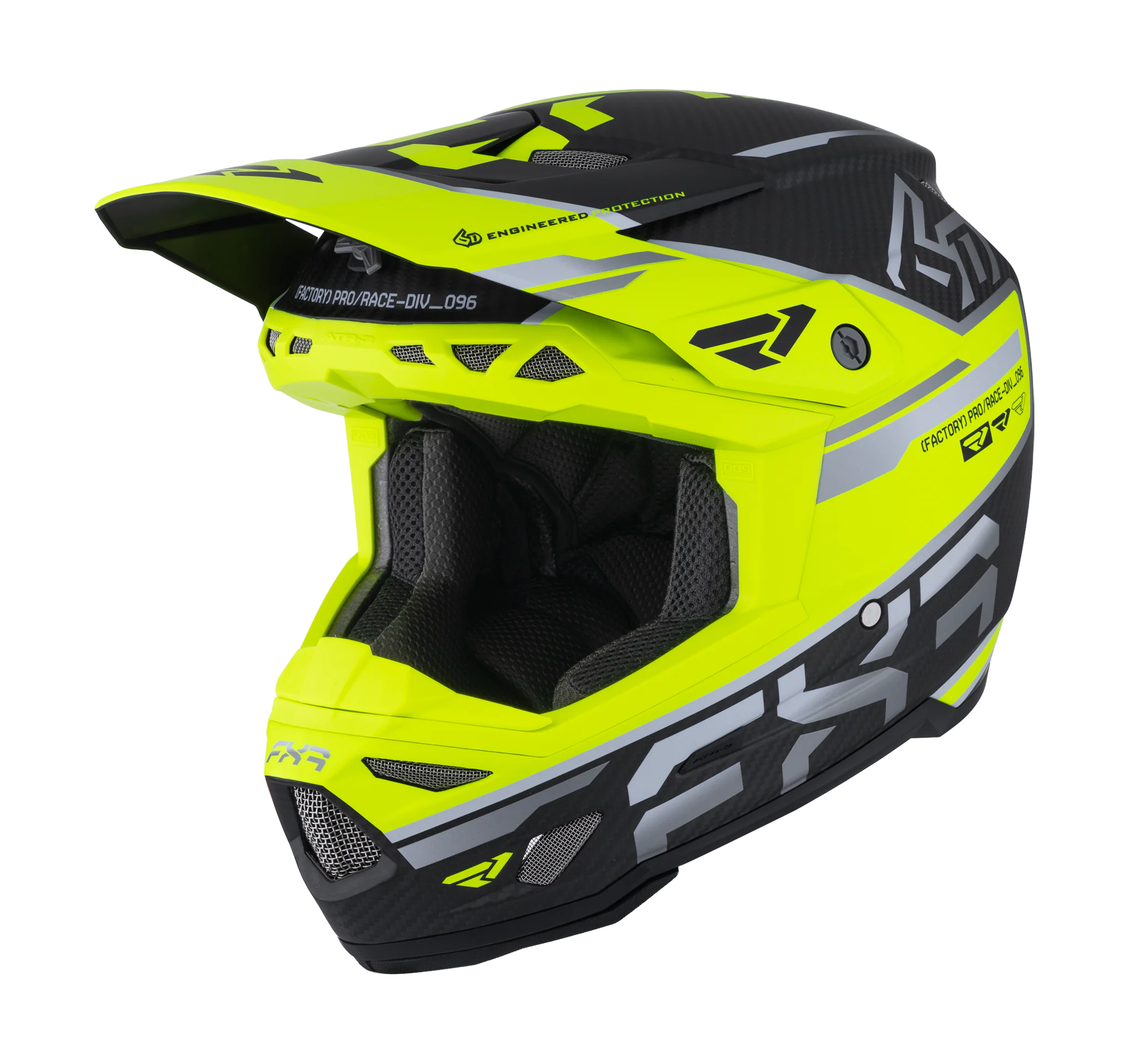 6D Crosshelm ATR-3 FXR - HiVis