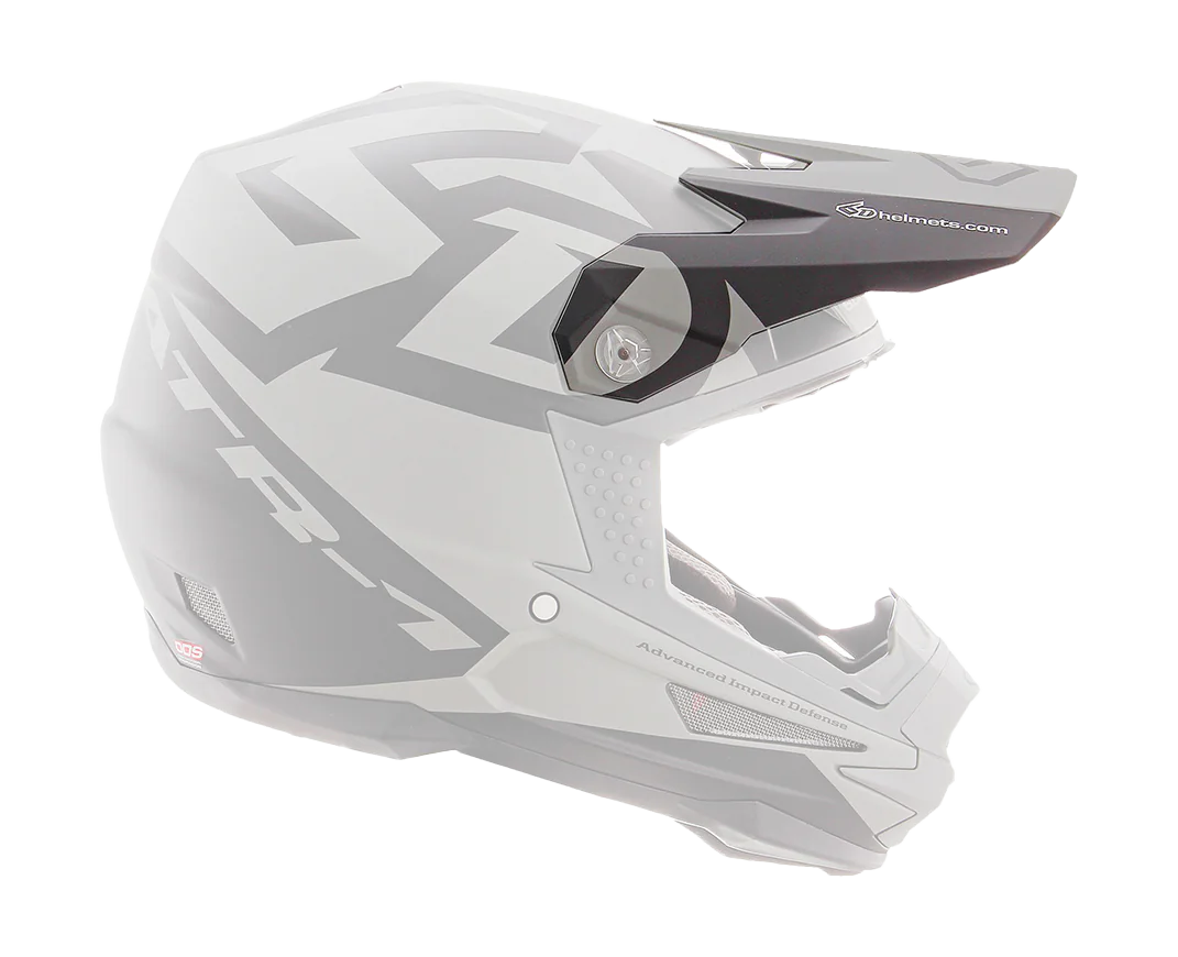 6D Helmklep ATR-1 Switch - Zwart / Grijs
