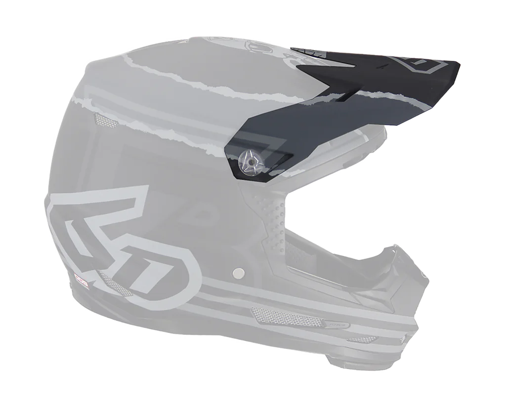 6D Helmklep ATR-2 Danger Boy - Mat Zwart