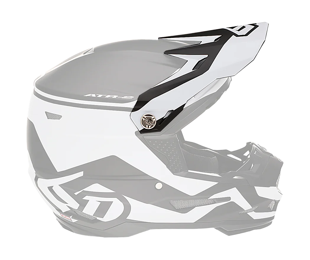 6D Helmklep ATR-2 Drive - Wit