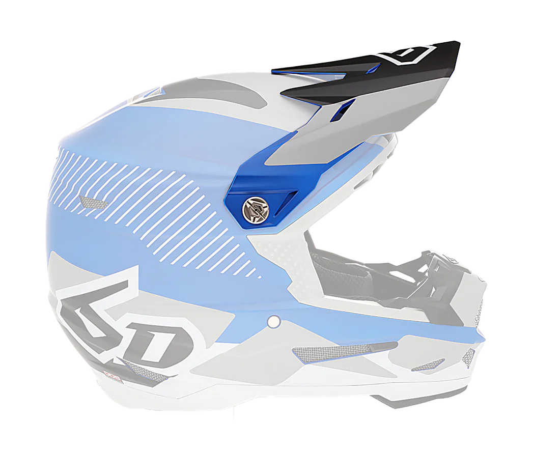 6D Helmklep ATR-2 Fusion - Blauw