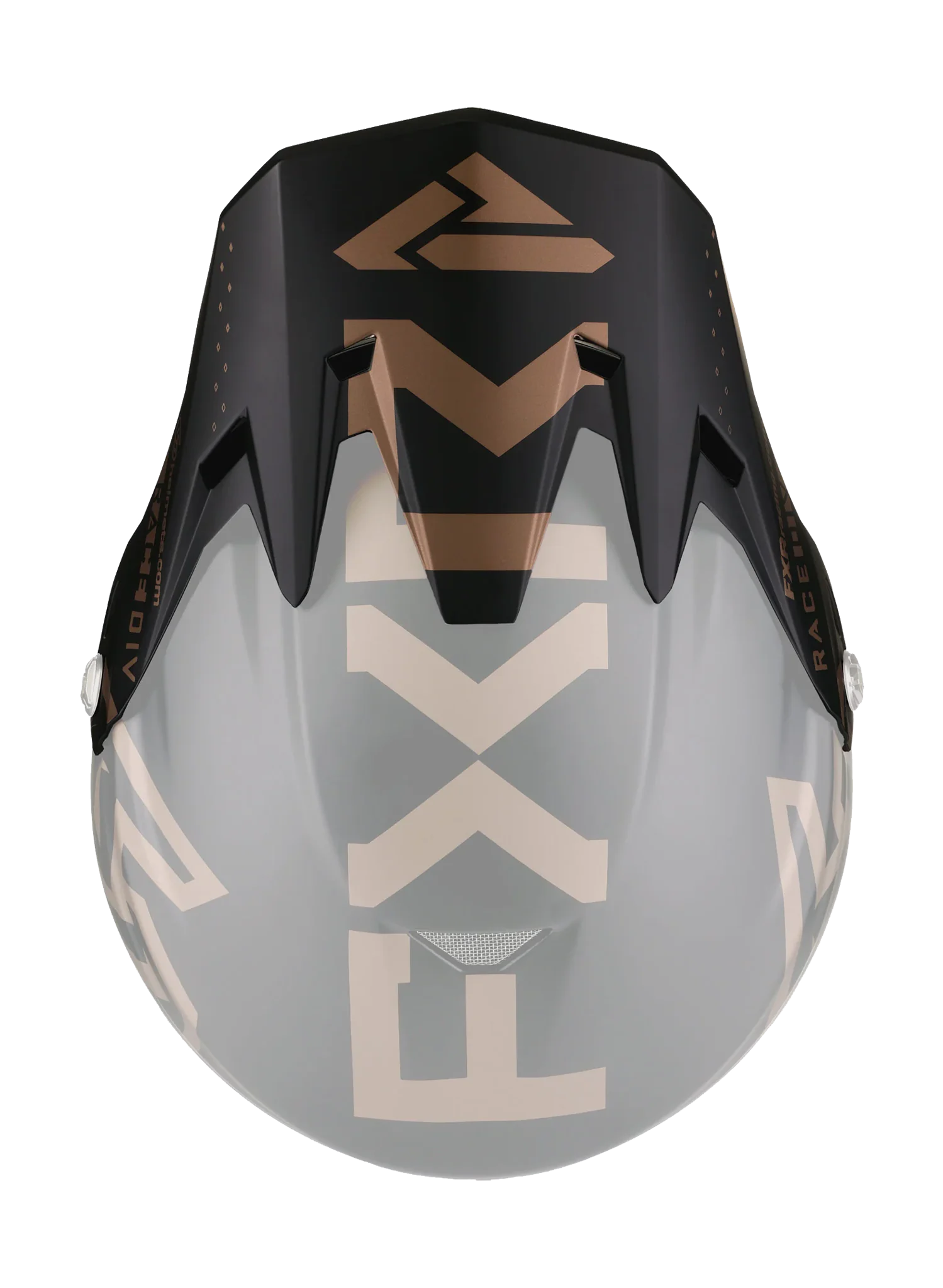6D Helmklep ATR-2 FXR - Brons