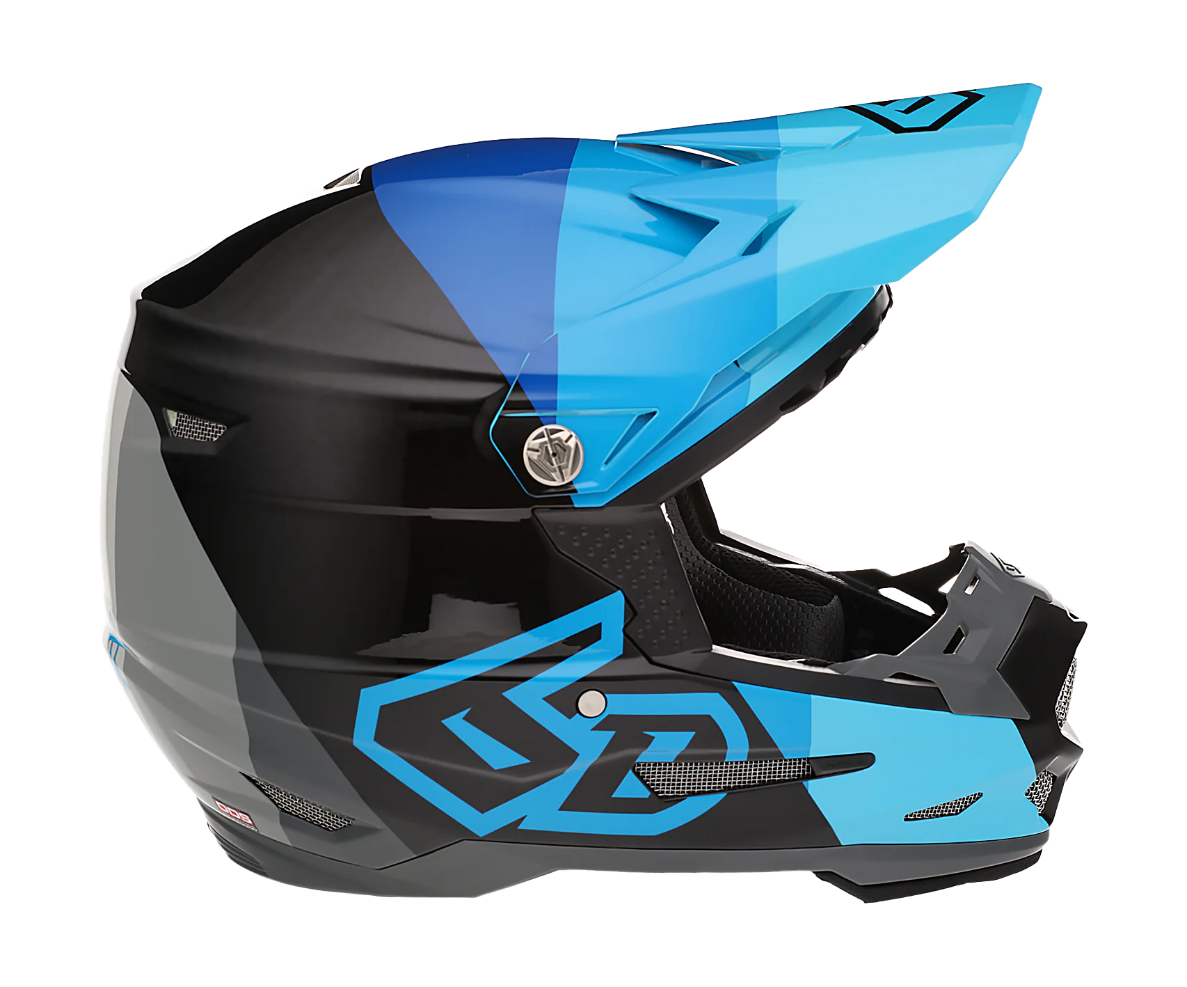 6D Kinder Crosshelm ATR-2Y Range - Blauw
