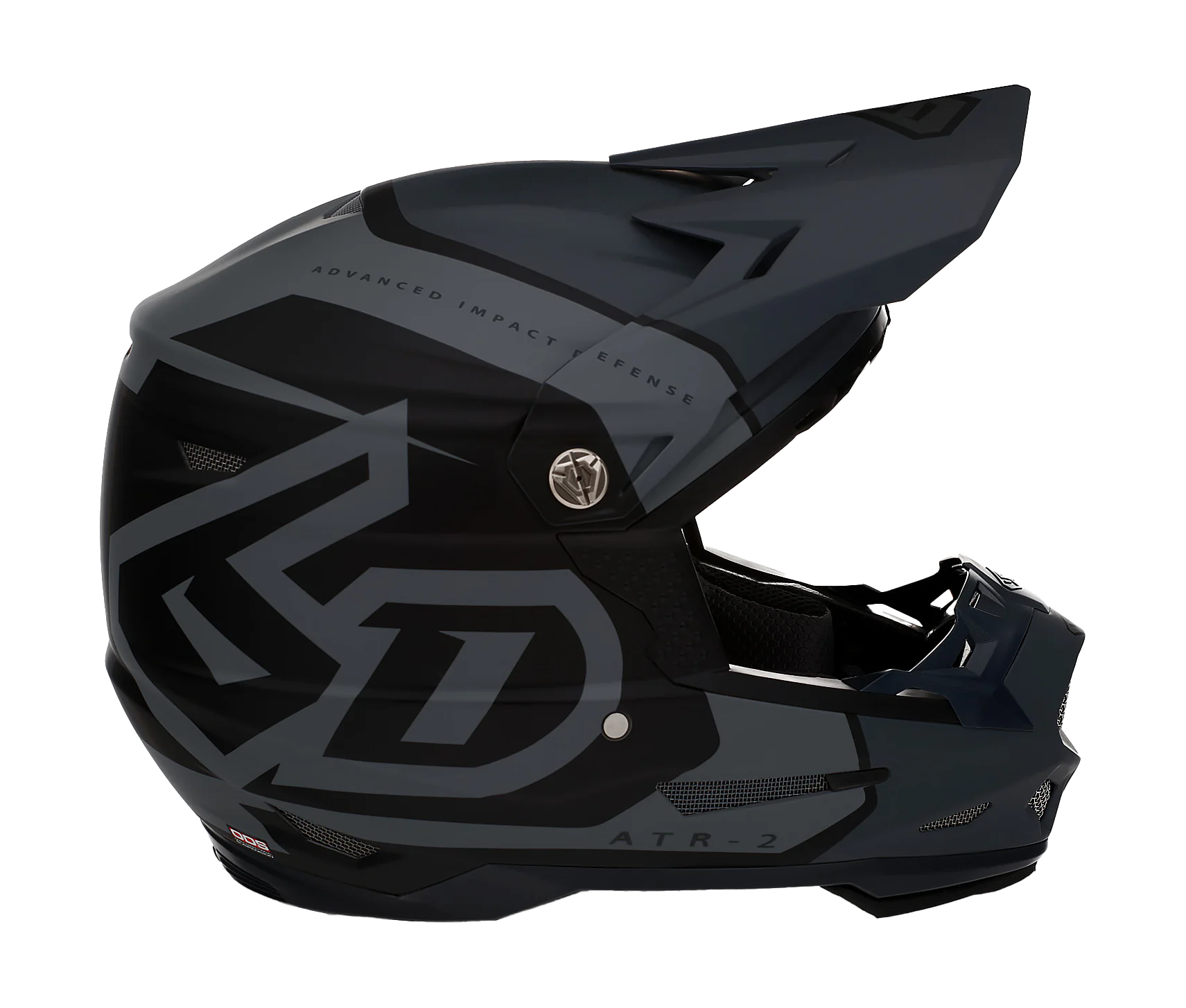 6D Kinder Crosshelm ATR-2Y Torque - Mat Charcoal