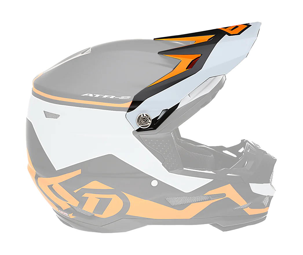 6D Kinder Helmklep ATR-2Y Drive - Neon Oranje
