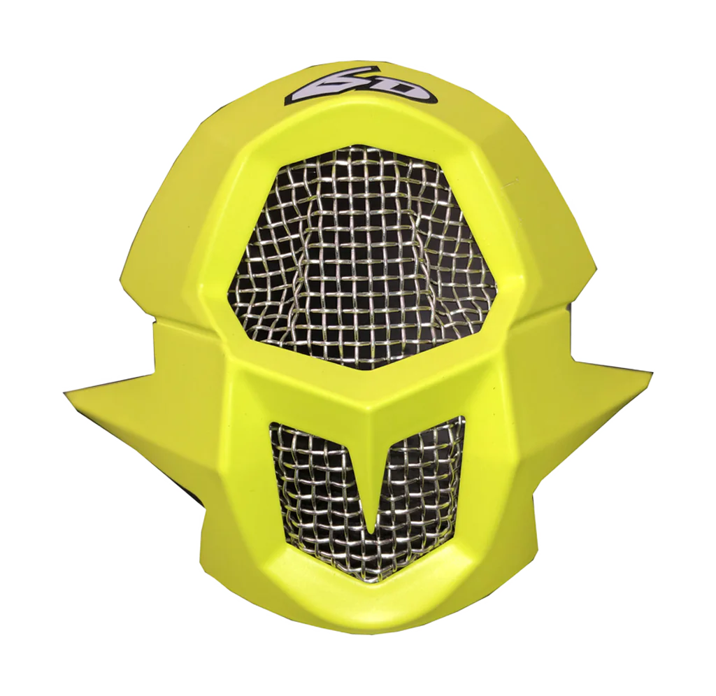 6D Mondstuk ATR-1 Edge - Neon Citrus / Grijs