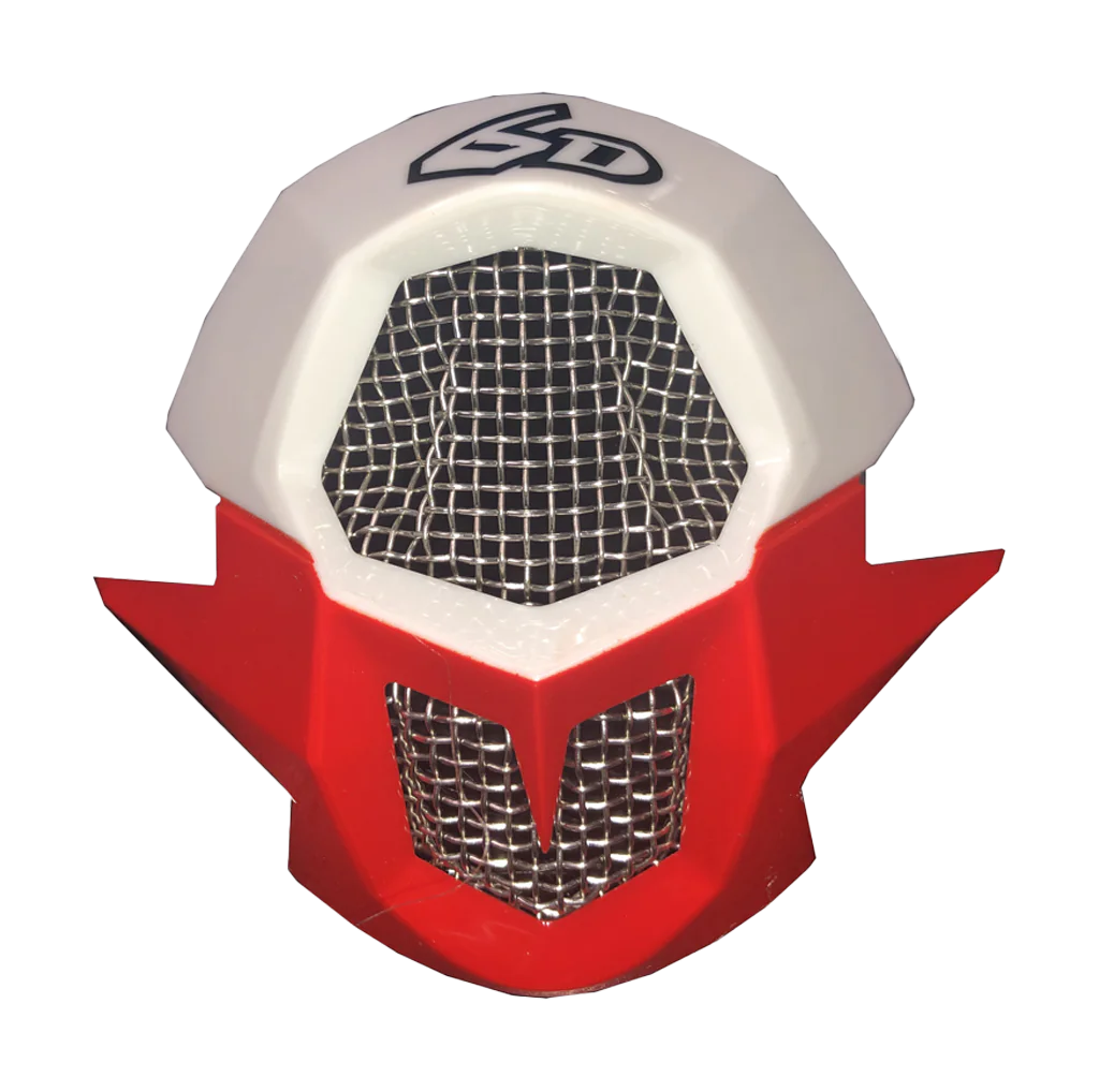6D Mondstuk ATR-1 Team FCR Carbon - Red / Carbon