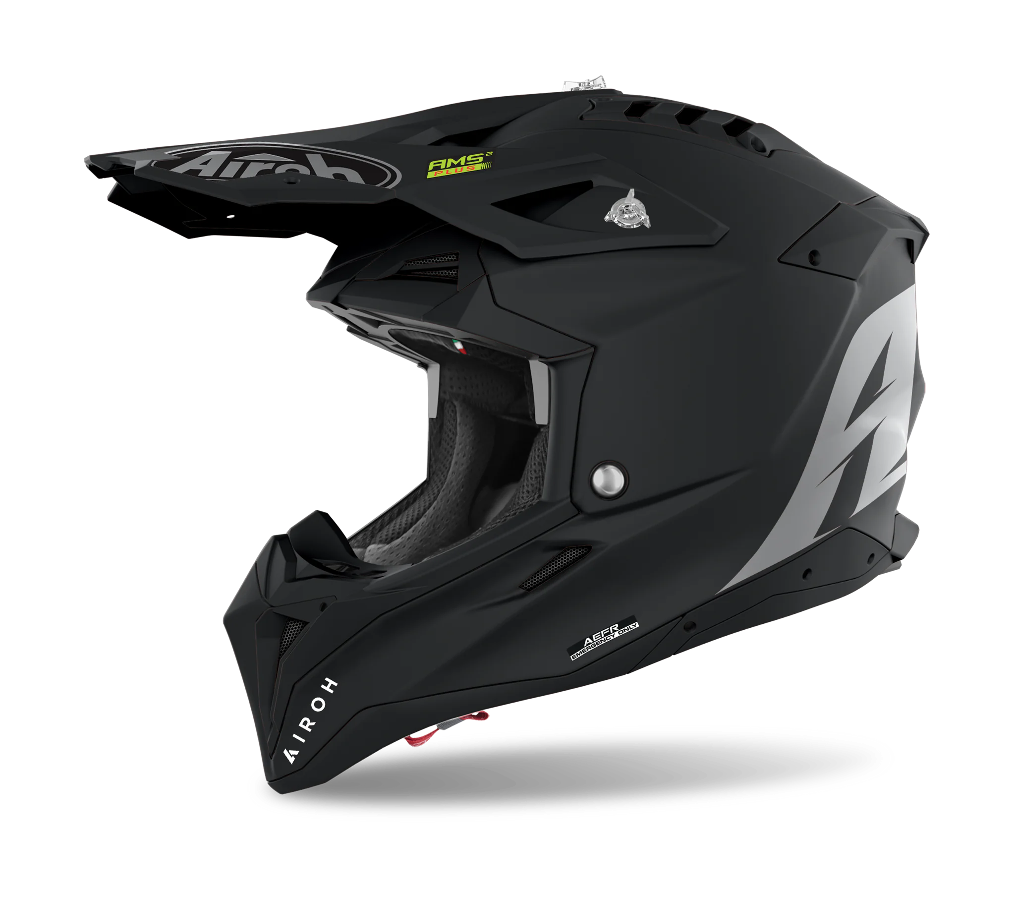 Airoh Crosshelm Aviator 3 Color - Mat Zwart