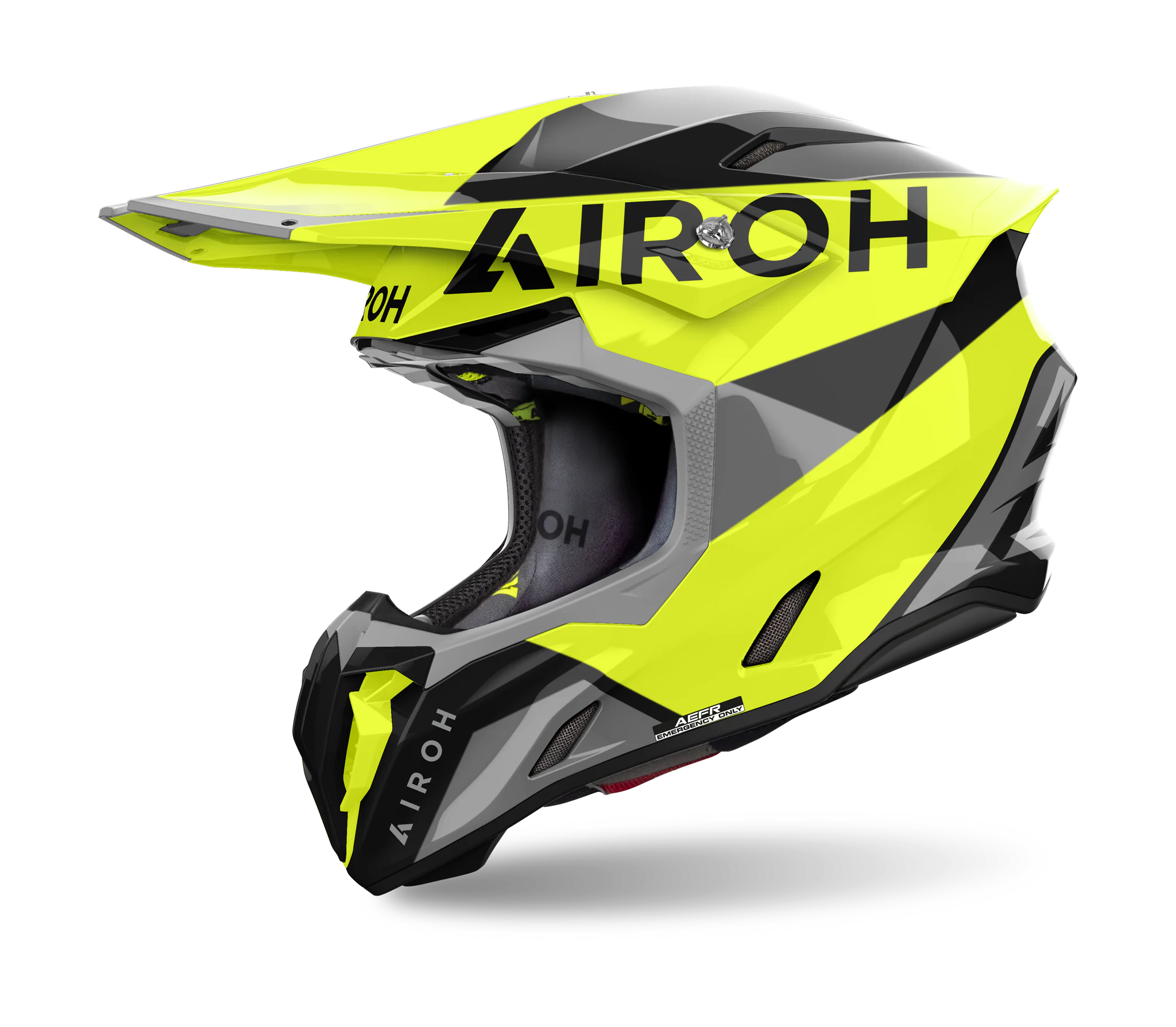 Airoh Crosshelm Twist 3 King - Glans Geel