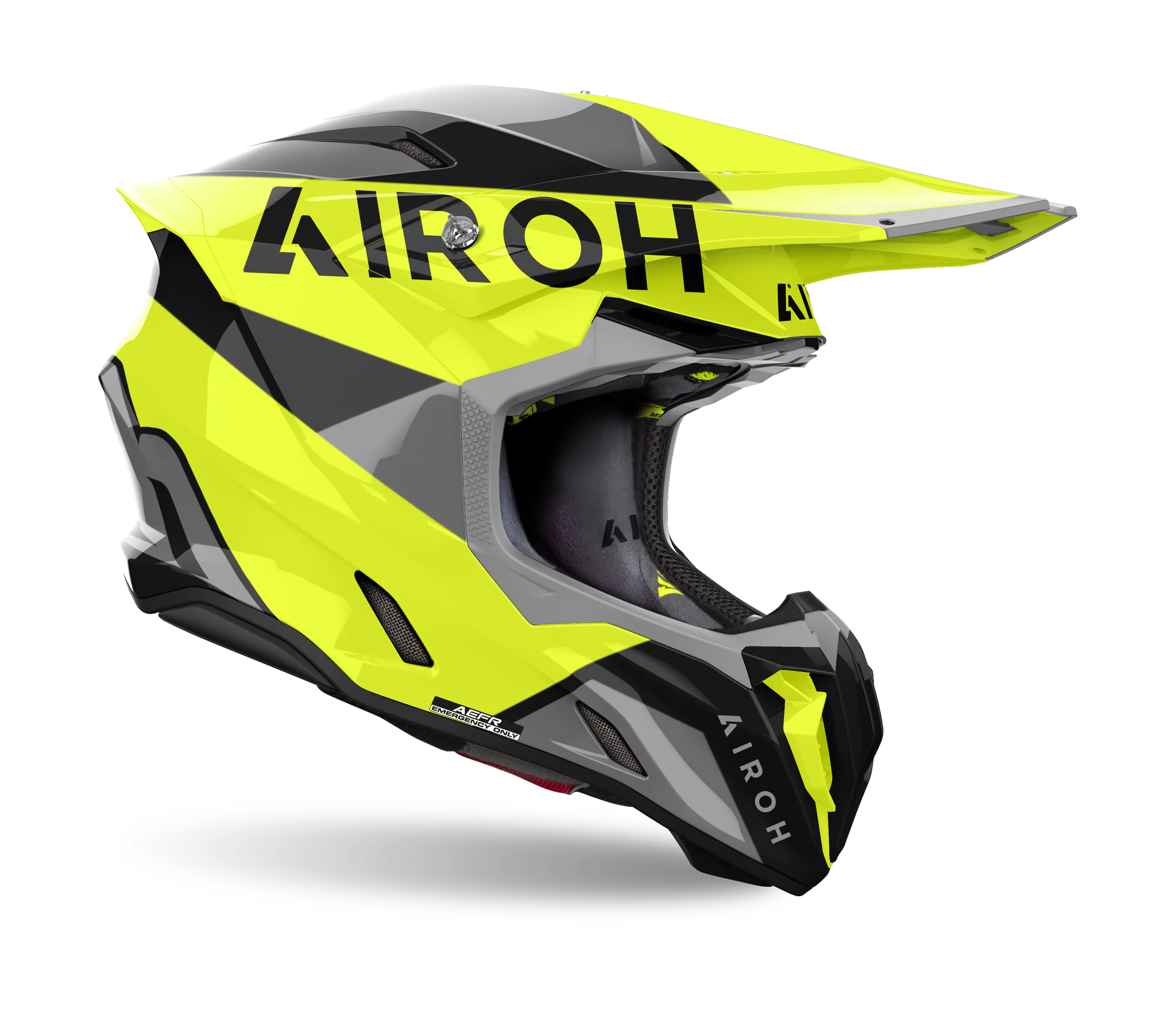 Airoh Crosshelm Twist 3 King - Glans Geel