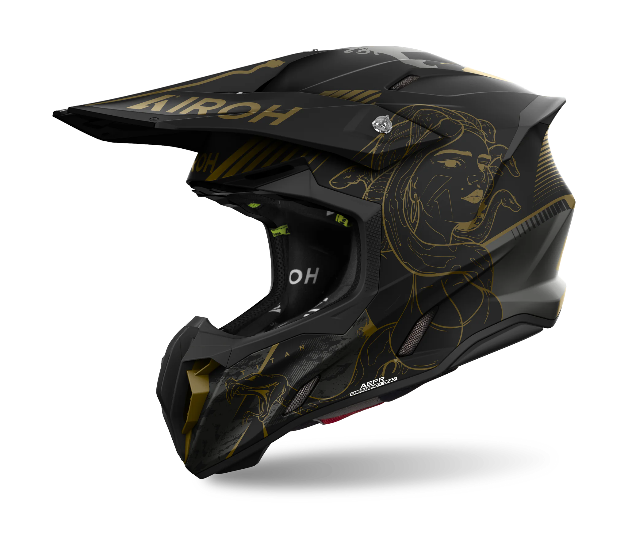 Airoh Crosshelm Twist 3 Titan - Mat Zwart