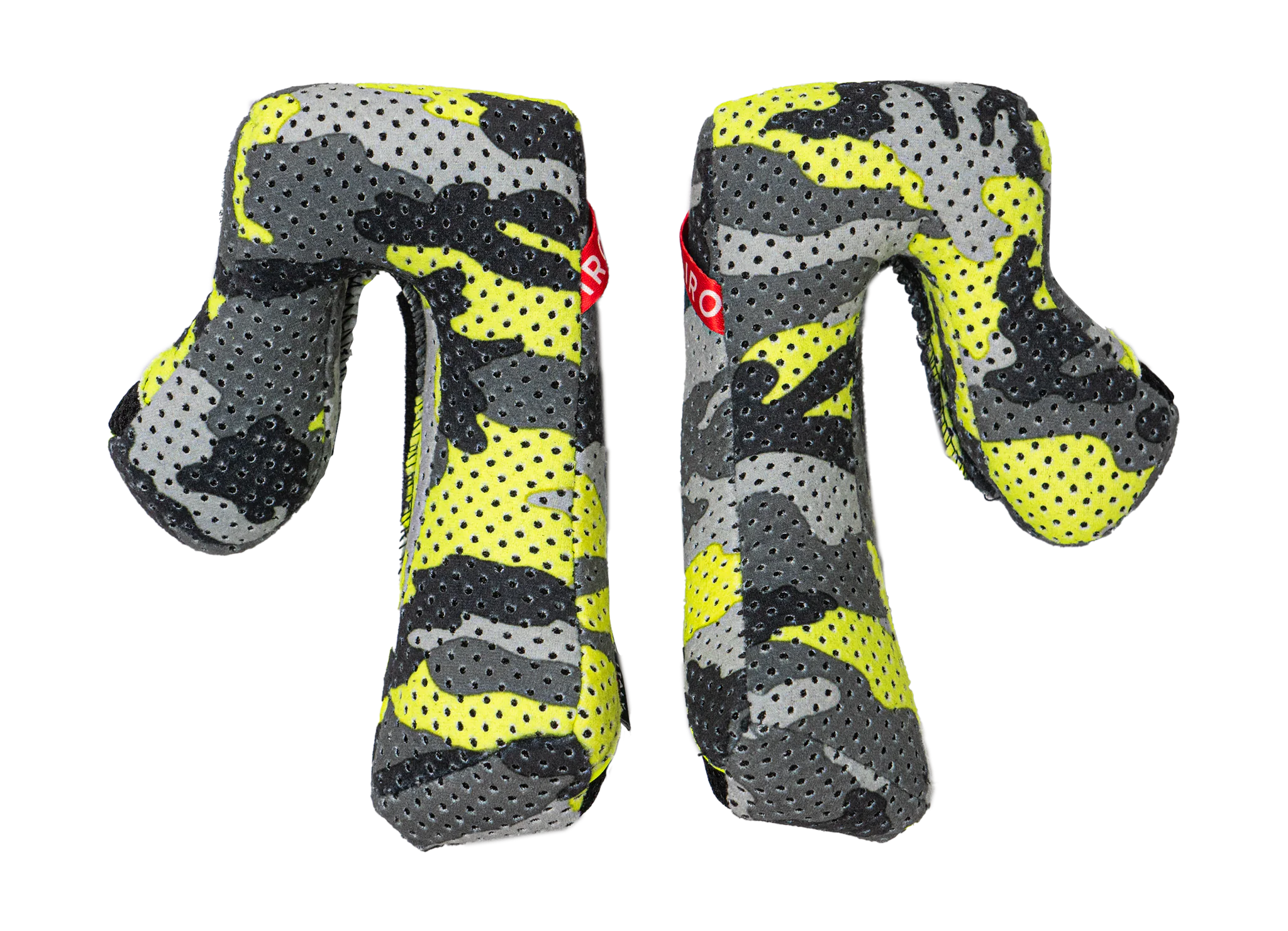 Airoh Wangstukken Aviator 3 - Camo Grijs / Geel