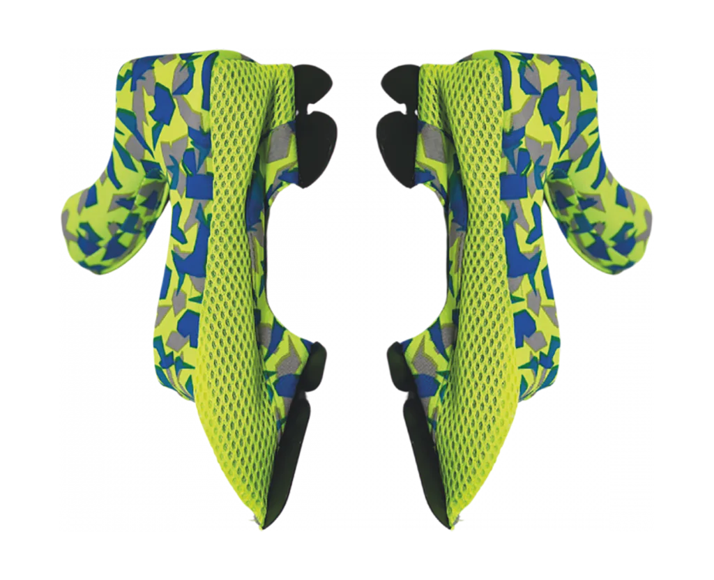 Airoh Wangstukken Twist 2.0 - Camo Geel