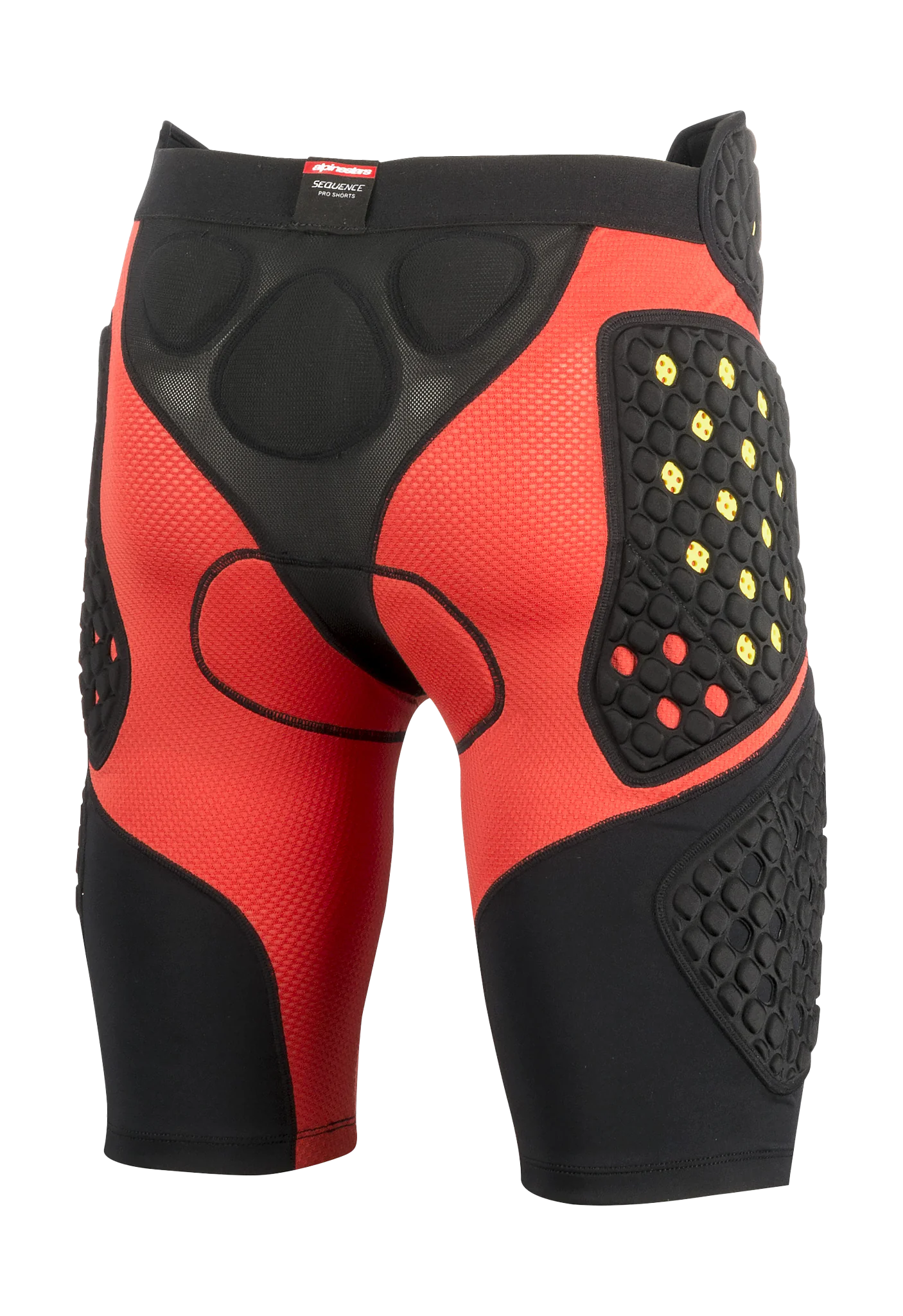 Alpinestars Beschermingsbroek Kort Sequence Pro - Zwart / Rood