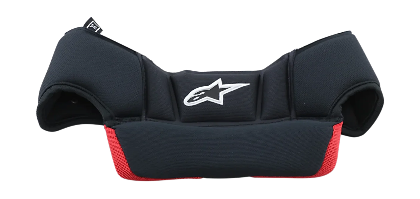 Alpinestars Binnenvoering Crown Pad S-M8 / S-M10 - Zwart / Rood