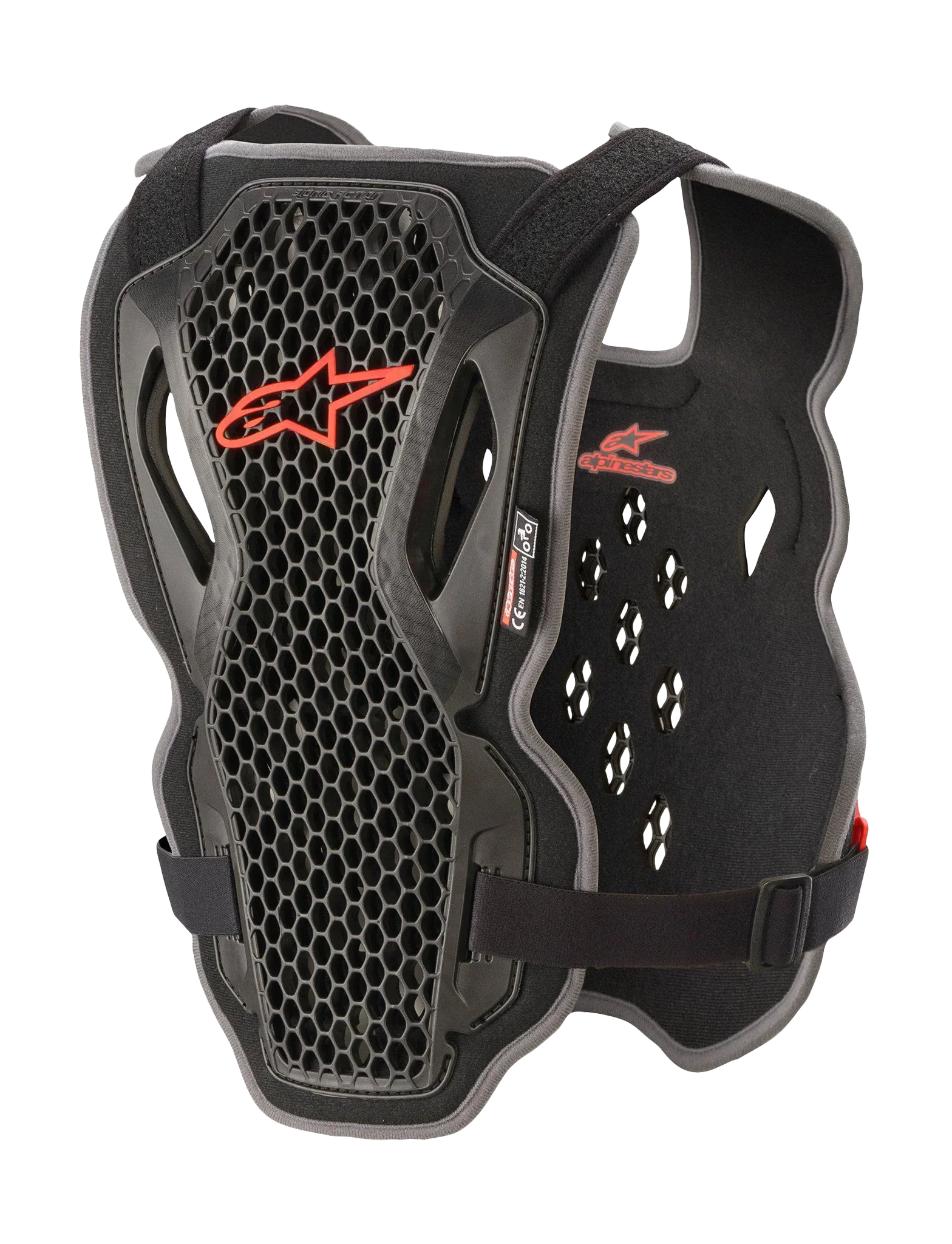 Alpinestars Bodyprotector Bionic Action - Zwart / Rood