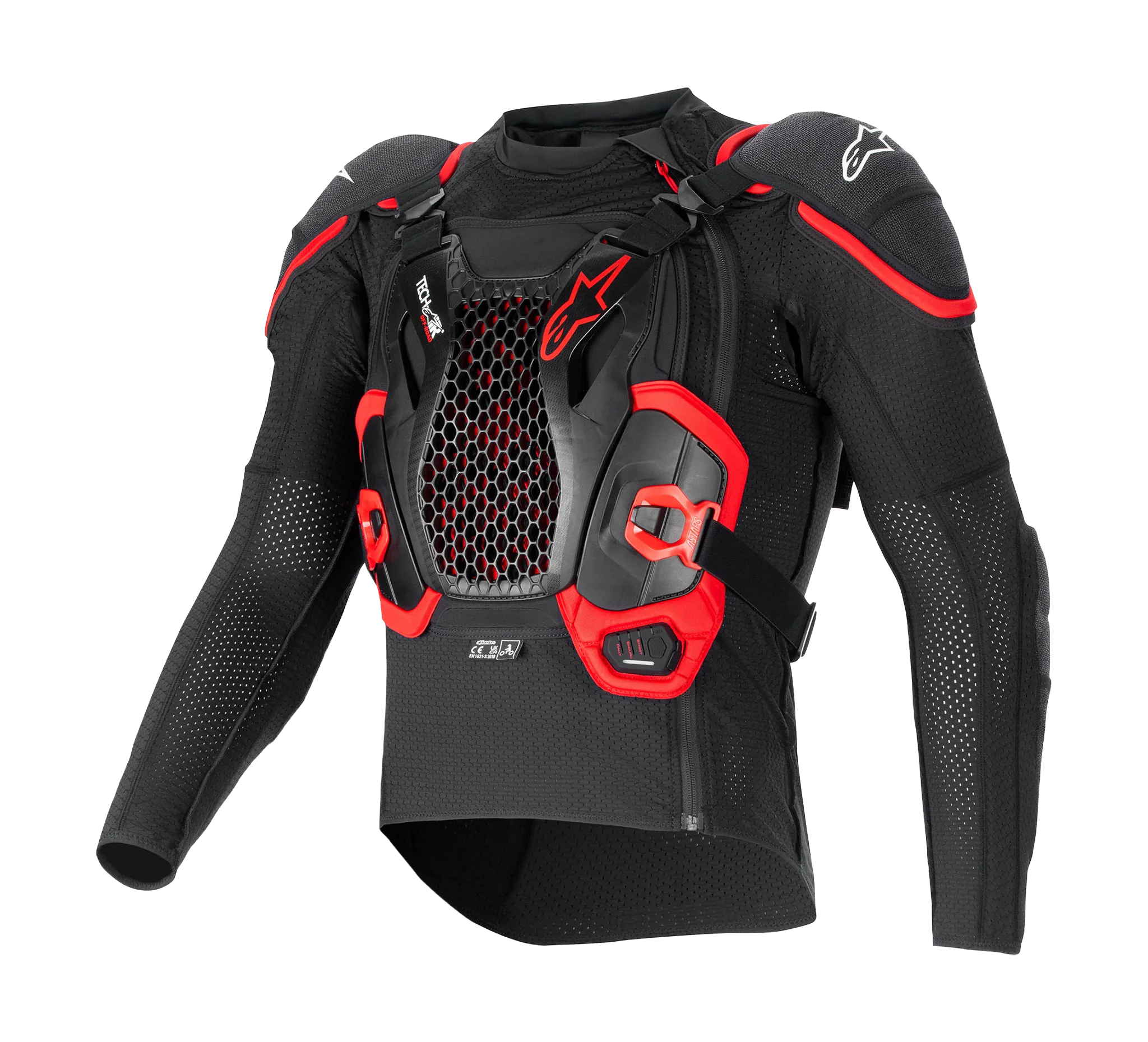 Alpinestars Bodyprotector met Airbag Vest Tech-Air Off-Road - Zwart / Rood