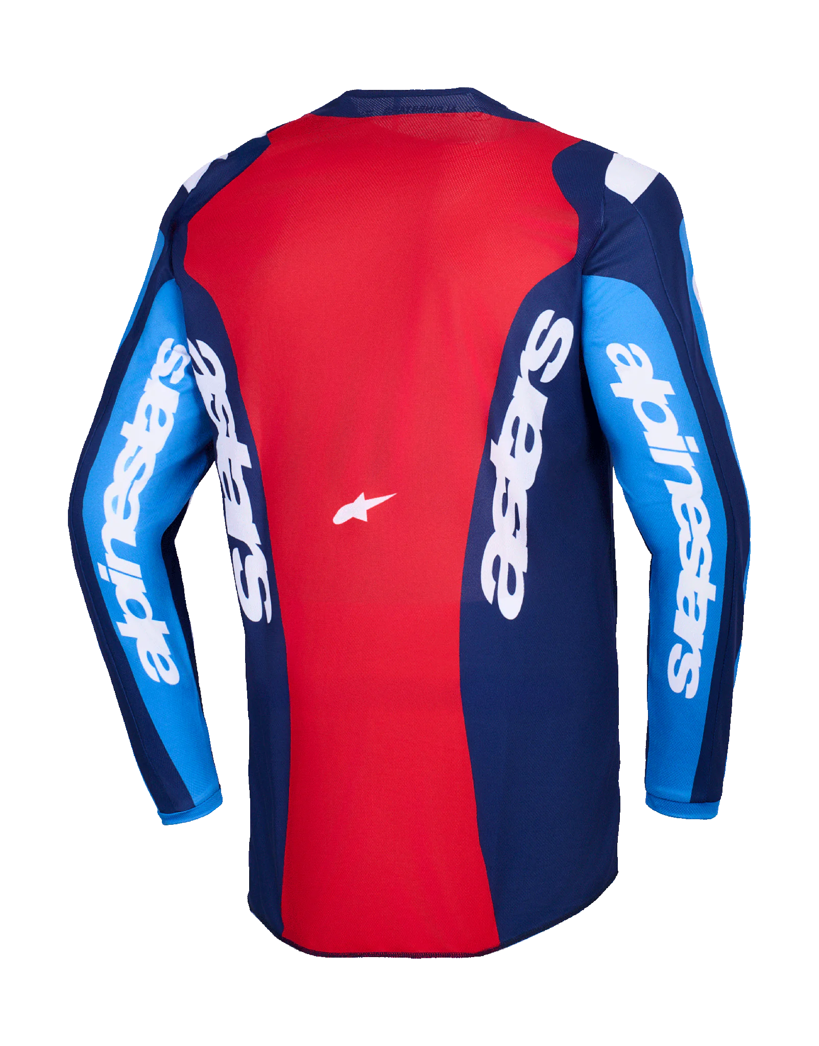 Alpinestars Cross Shirt 2026 Fluid Grid - Blauw / Rood