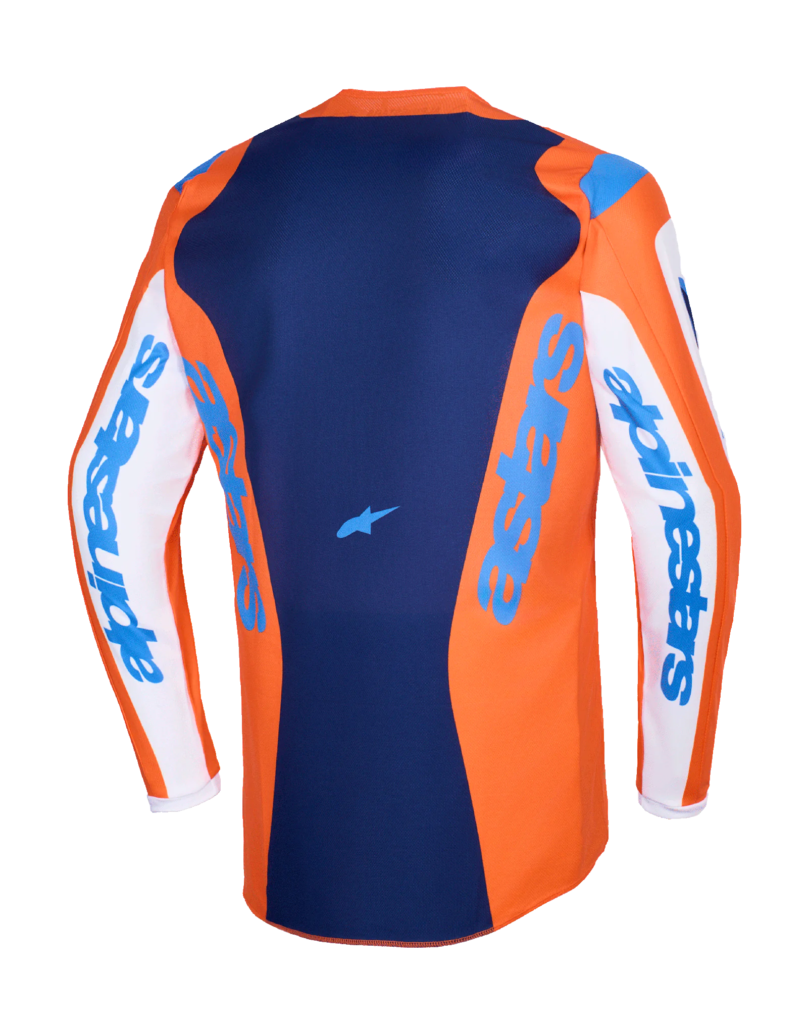 Alpinestars Cross Shirt 2026 Fluid Grid - Oranje / Ucla / Blauw
