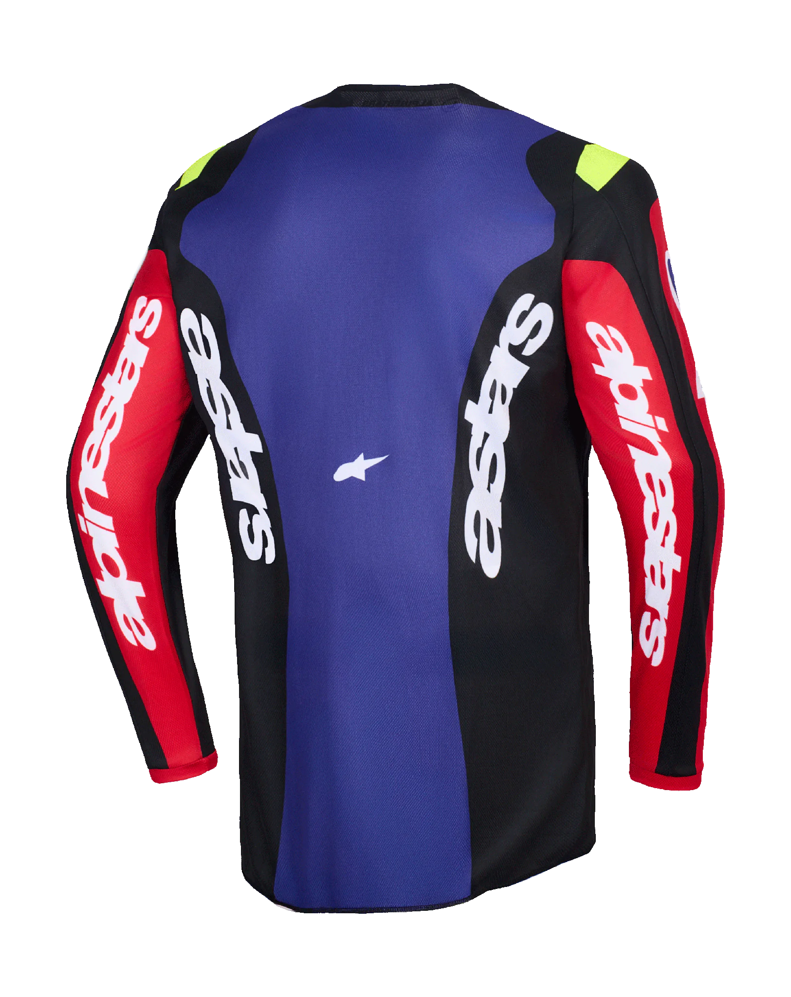 Alpinestars Cross Shirt 2026 Fluid Grid - Rood / Zwart / Paars
