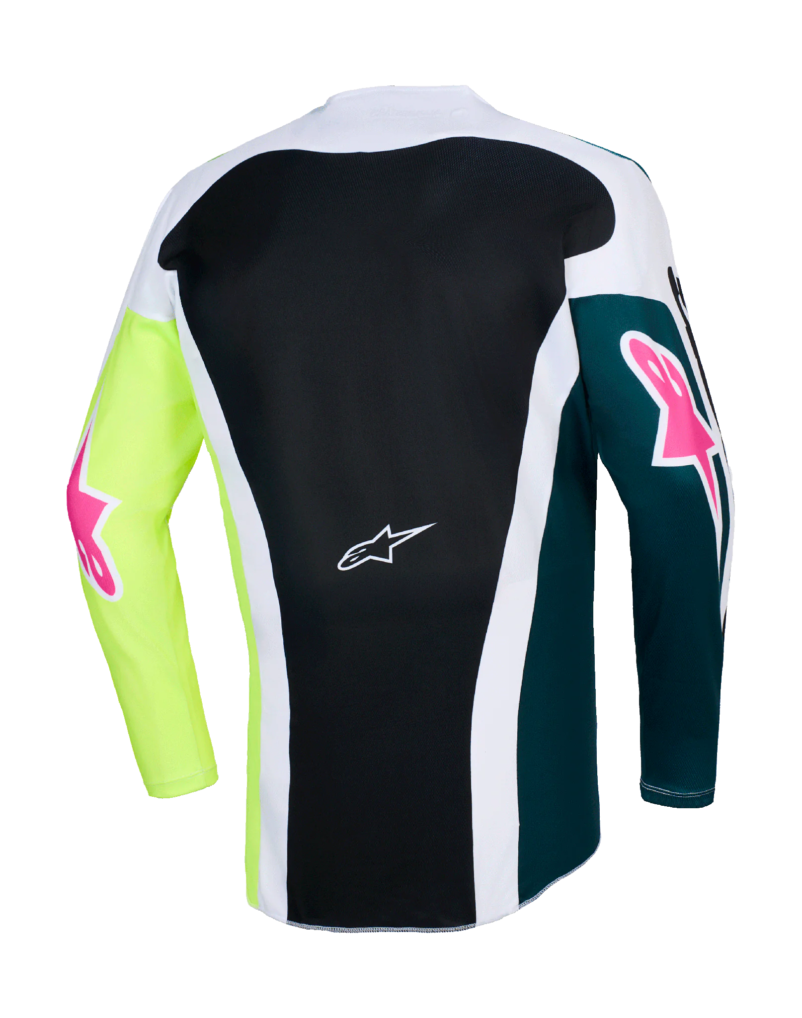 Alpinestars Cross Shirt 2026 Racer Portl - Groen / Wit / Zwart