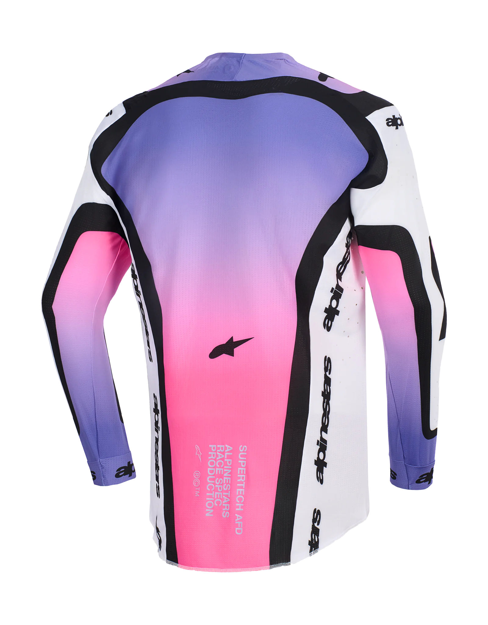 Alpinestars Cross Shirt 2026 Supertech Pro Vista - Wit / Paars / Zwart