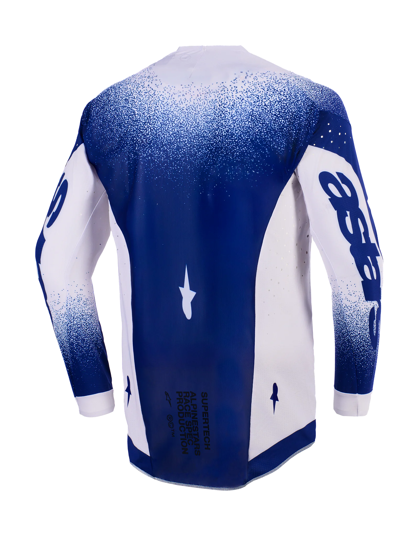 Alpinestars Cross Shirt 2026 Supertech Scenz - Licht Grijs / Donker Blauw