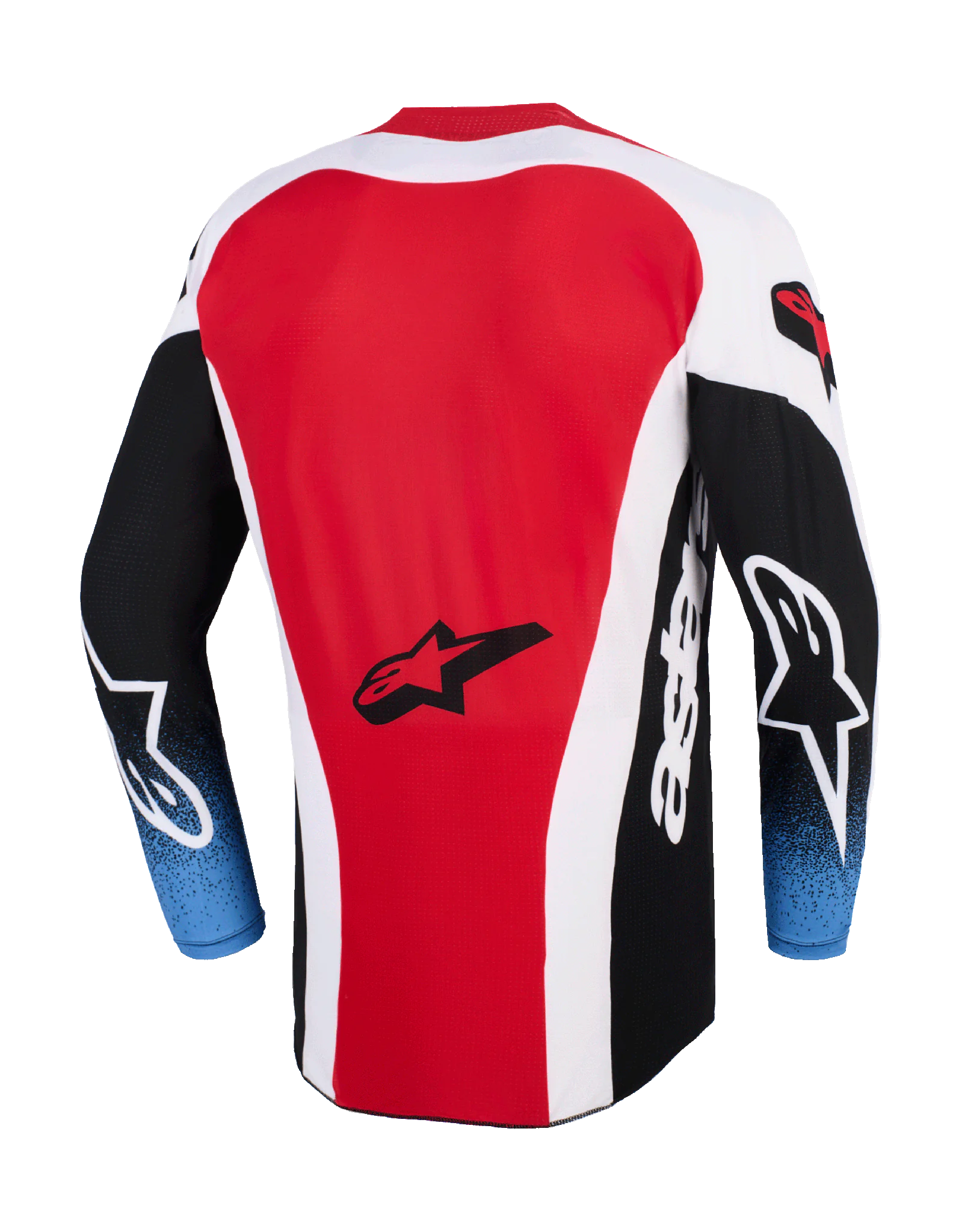 Alpinestars Cross Shirt 2026 Techstar Knif - Zwart / Wit / Rood