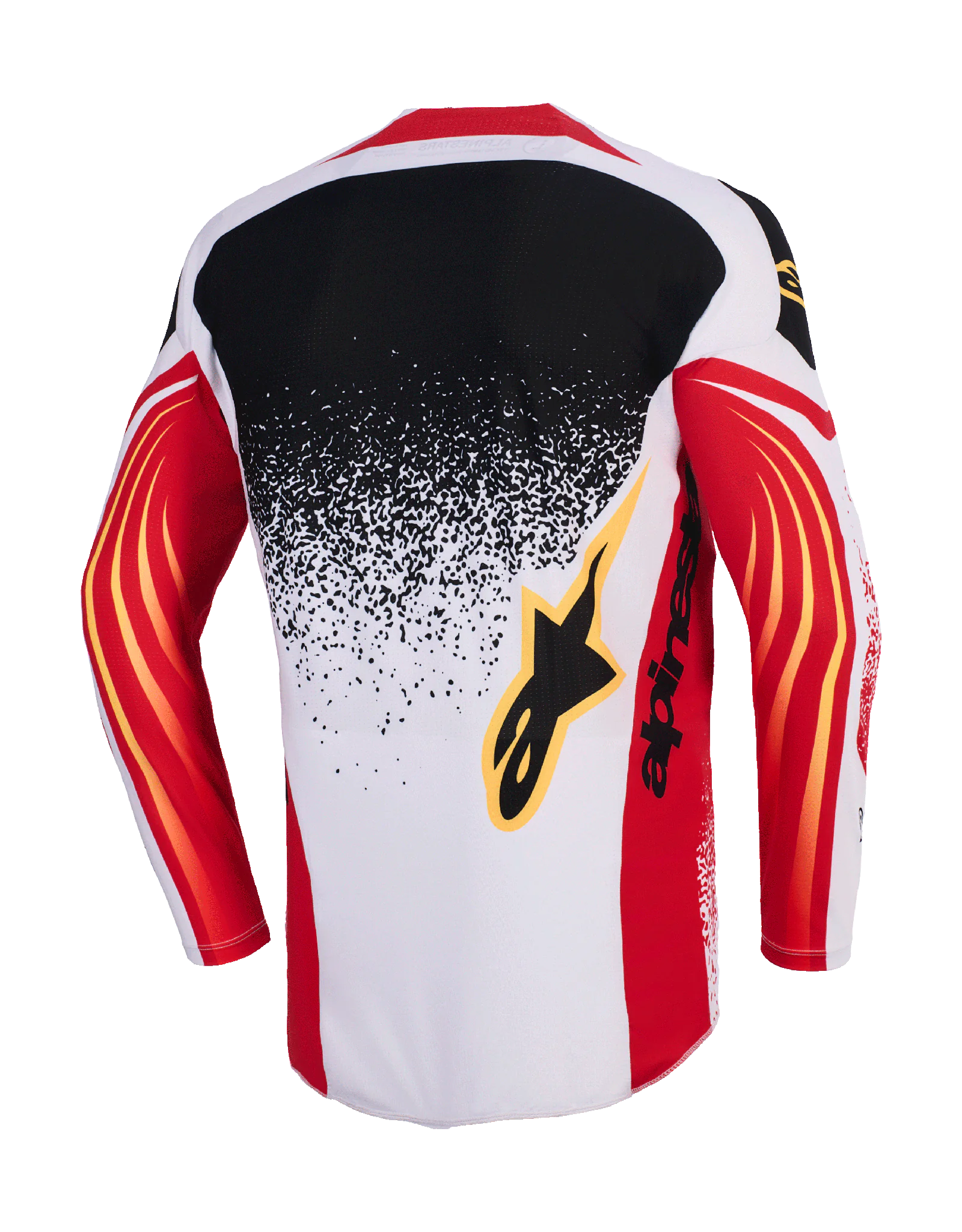 Alpinestars Cross Shirt 2026 Techstar Nomur - Licht Grijs / Rood / Zwart