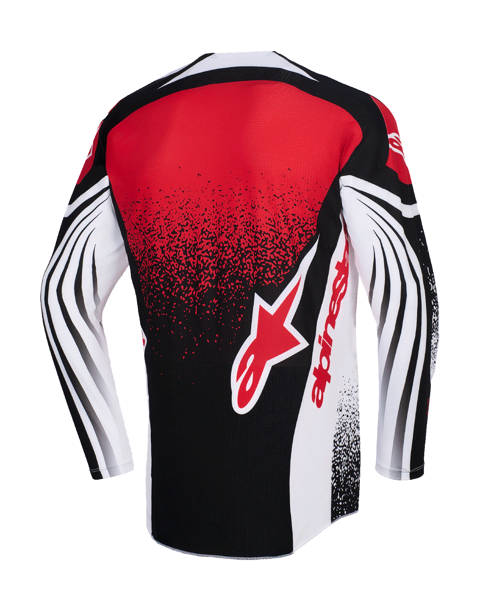 Alpinestars Cross Shirt 2026 Techstar Nomur - Zwart / Wit / Rood