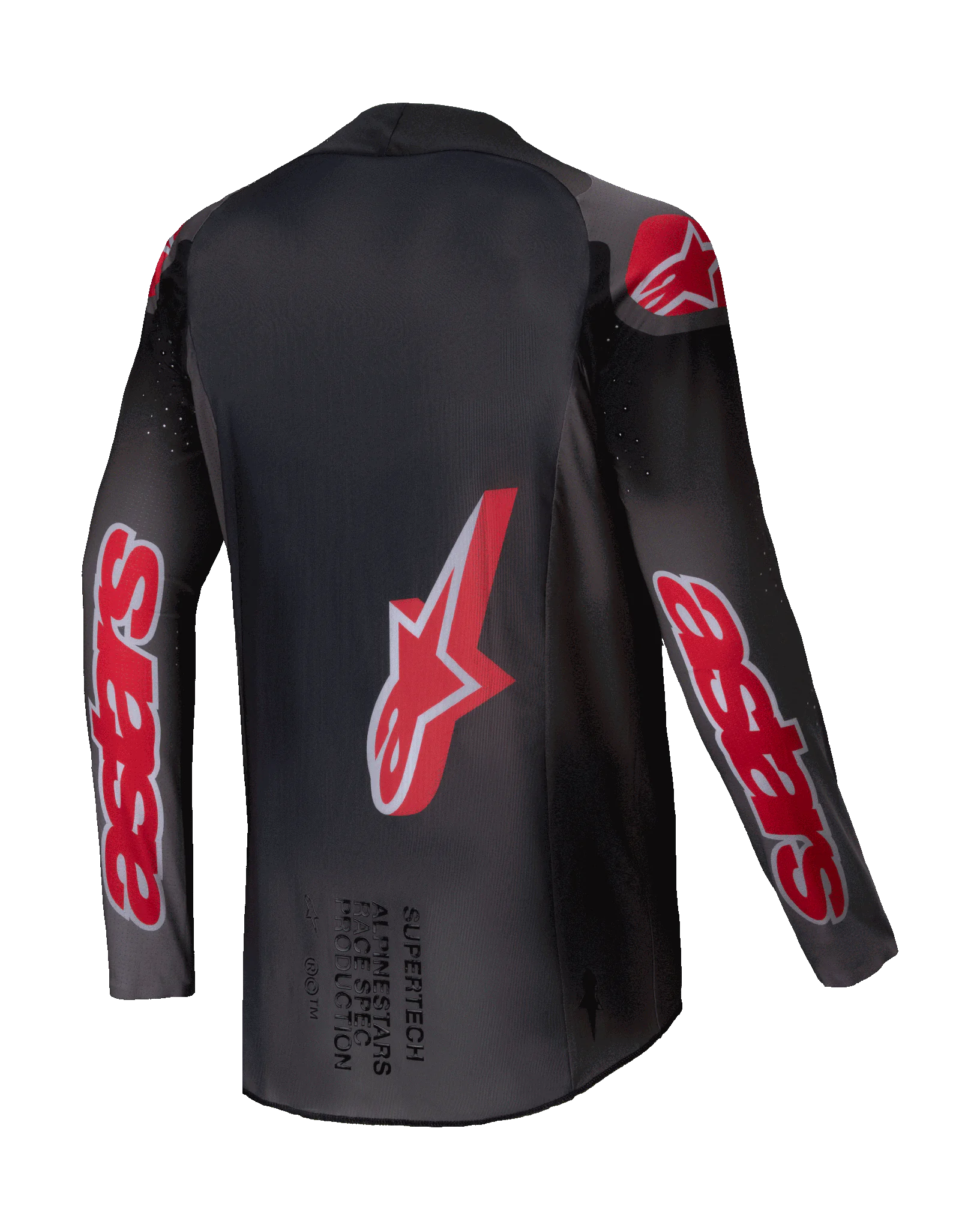 Alpinestars Cross Shirt Supertech Lipan - Smoke / Rood