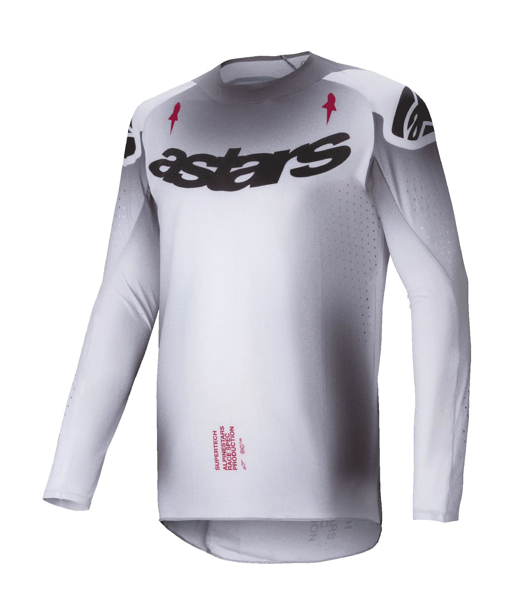 Alpinestars Cross Shirt Supertech Maker - Zilver / Zwart