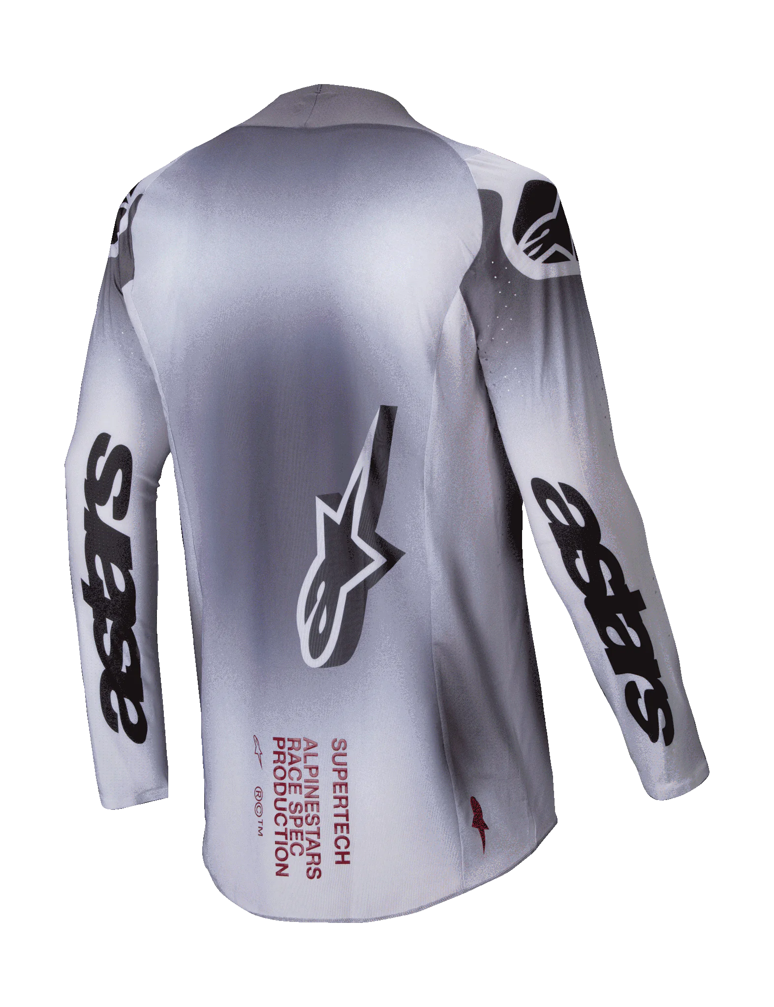 Alpinestars Cross Shirt Supertech Maker - Zilver / Zwart