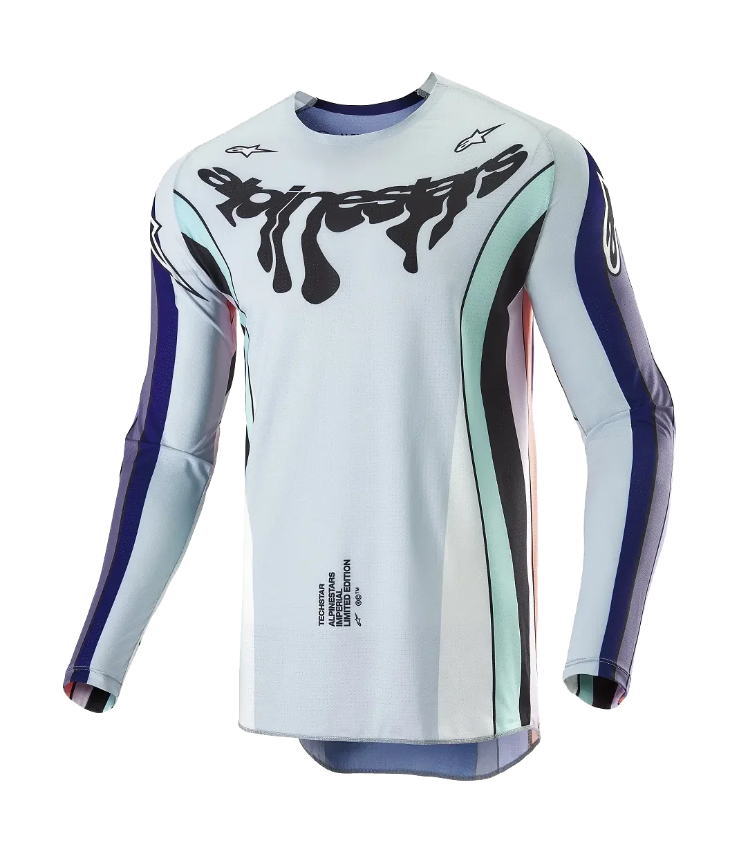 Alpinestars Crosskleding Techstar LE Imperial - Paars / Blauw / Zwart