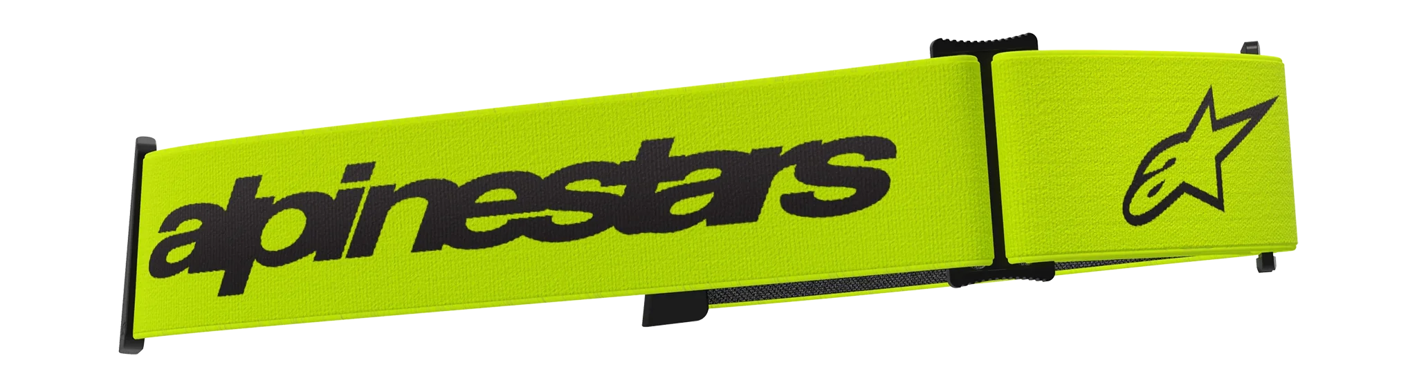 Alpinestars Crossbril Band Supertech - Fluo Geel / Zwart