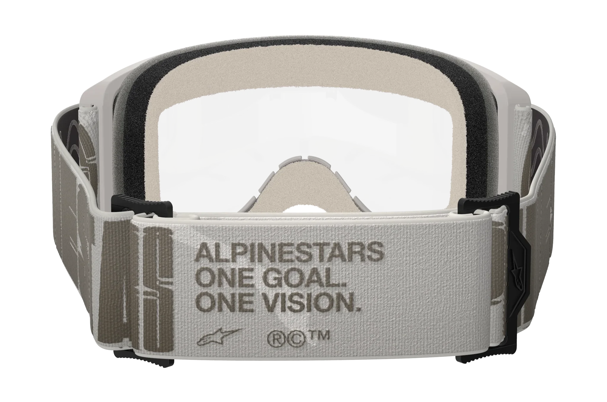 Alpinestars Crossbril Vision 5 Hollow - Wind - Clear Lens