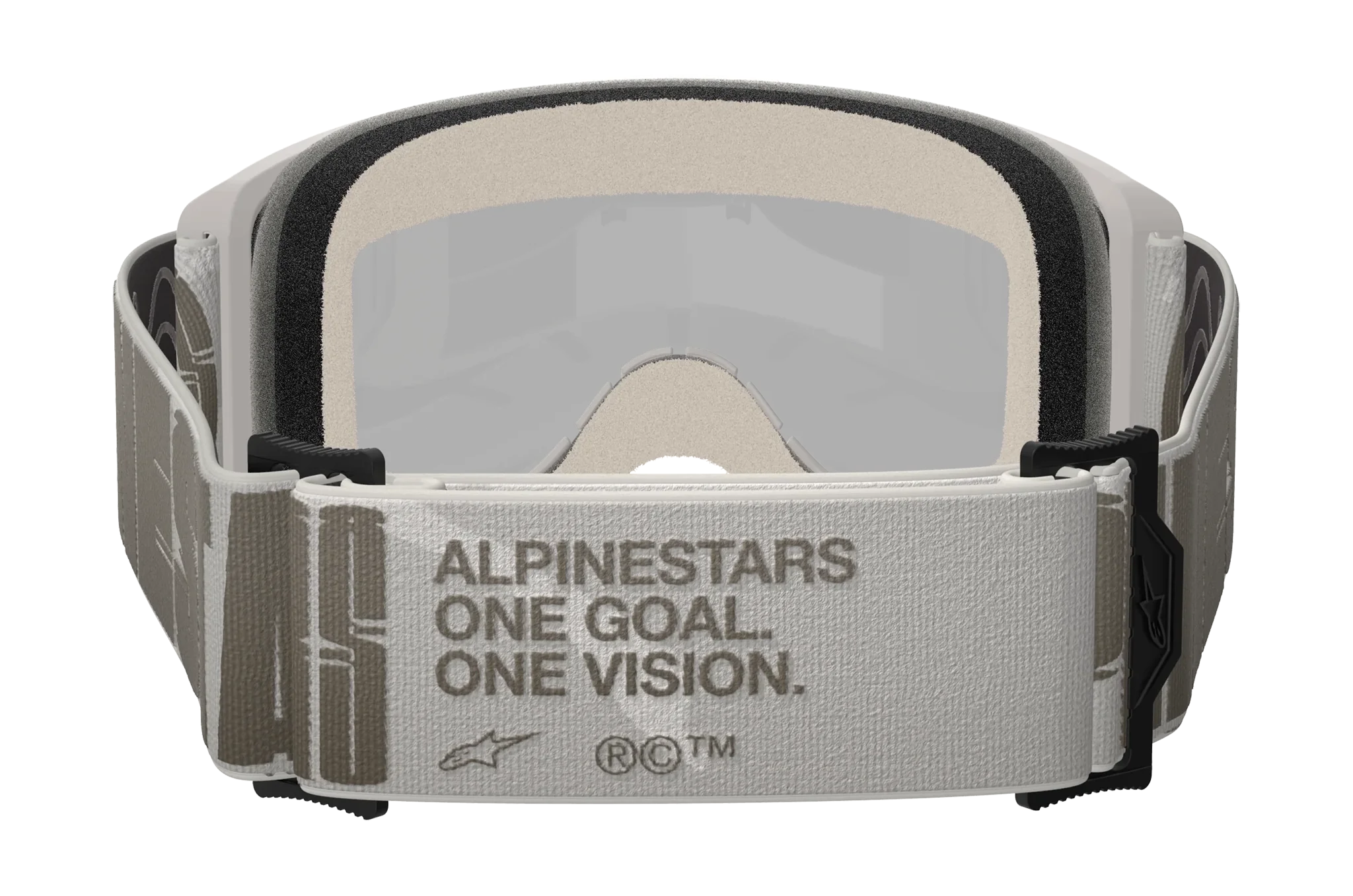 Alpinestars Crossbril Vision 5 Hollow - Wind - Spiegel Goud Lens